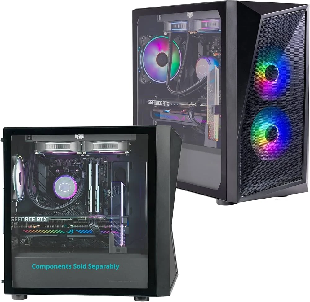 Vỏ Case PC Cooler Master CMP 320 Black - M-ATX - Đen - NEW