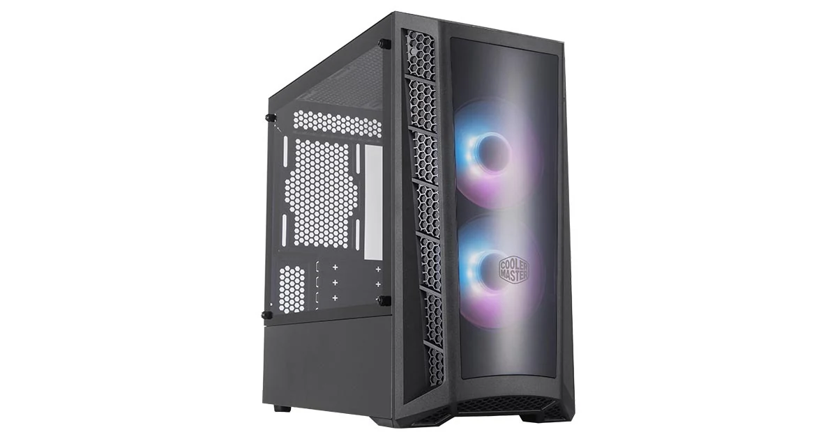 Vỏ Case PC Cooler Master CMP 320L Black - M-ATX - Đen - NEW