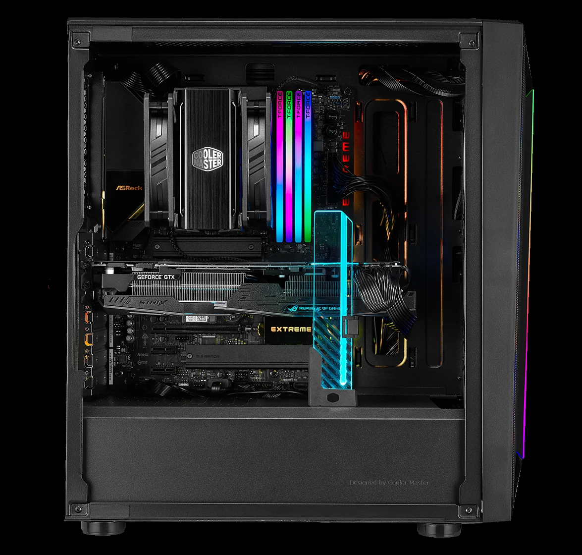 Vỏ Case PC Cooler Master CMP 510 Black - ATX - Đen - NEW
