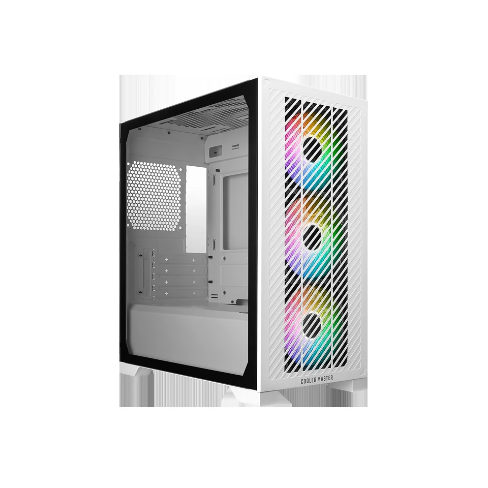 Vỏ Case PC Cooler Master Elite 301 Lite White - M-ATX - Trắng - NEW