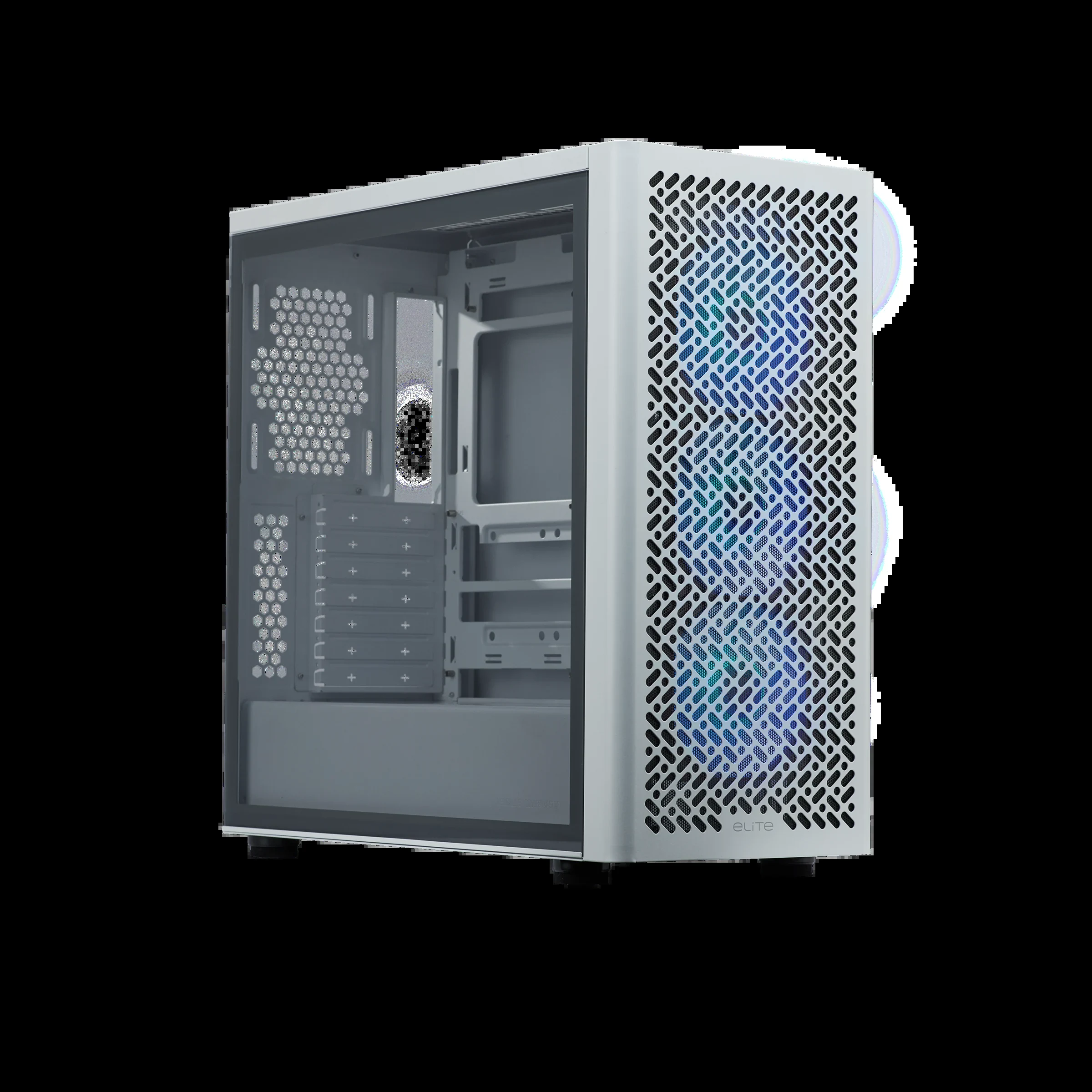 Vỏ Case PC Cooler Master Elite 502 White - ATX - Trắng - NEW