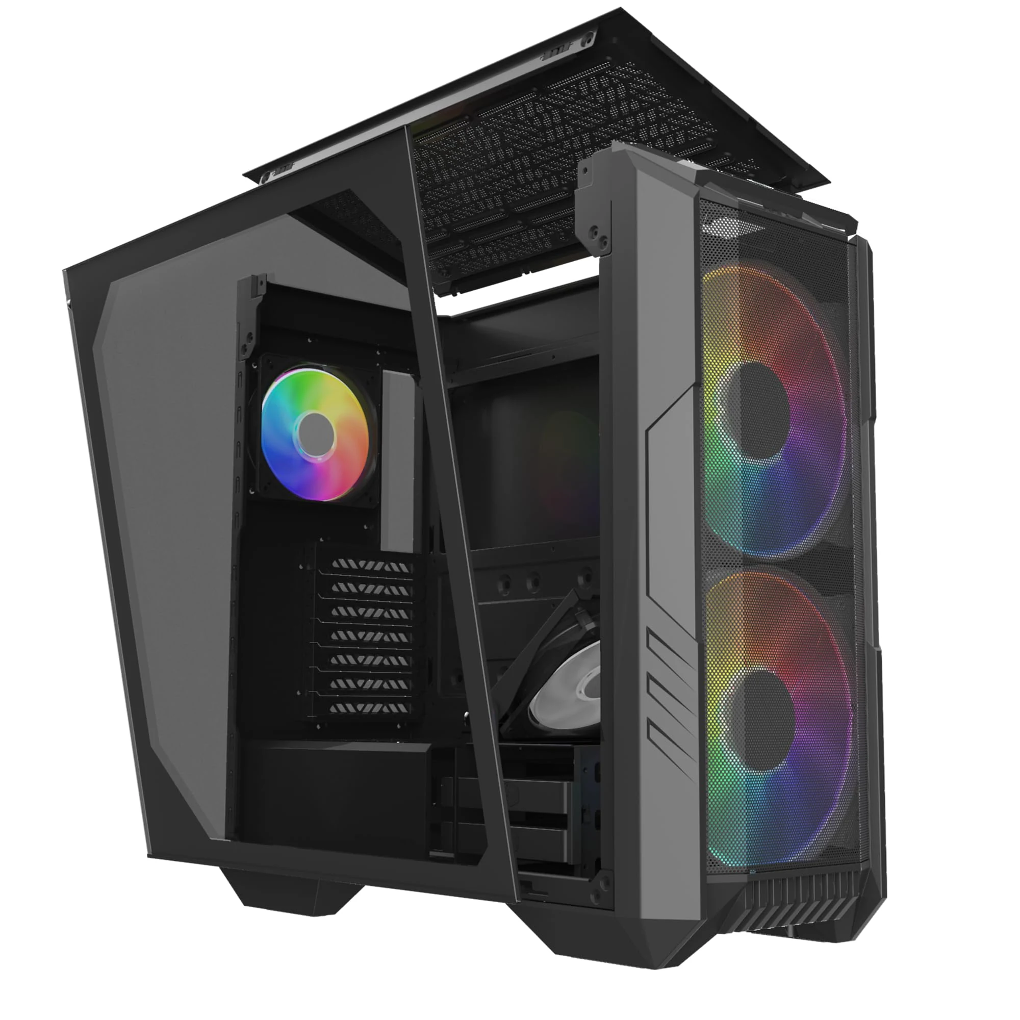 Vỏ Case PC Cooler Master HAF 500 Black - ATX - Đen - NEW