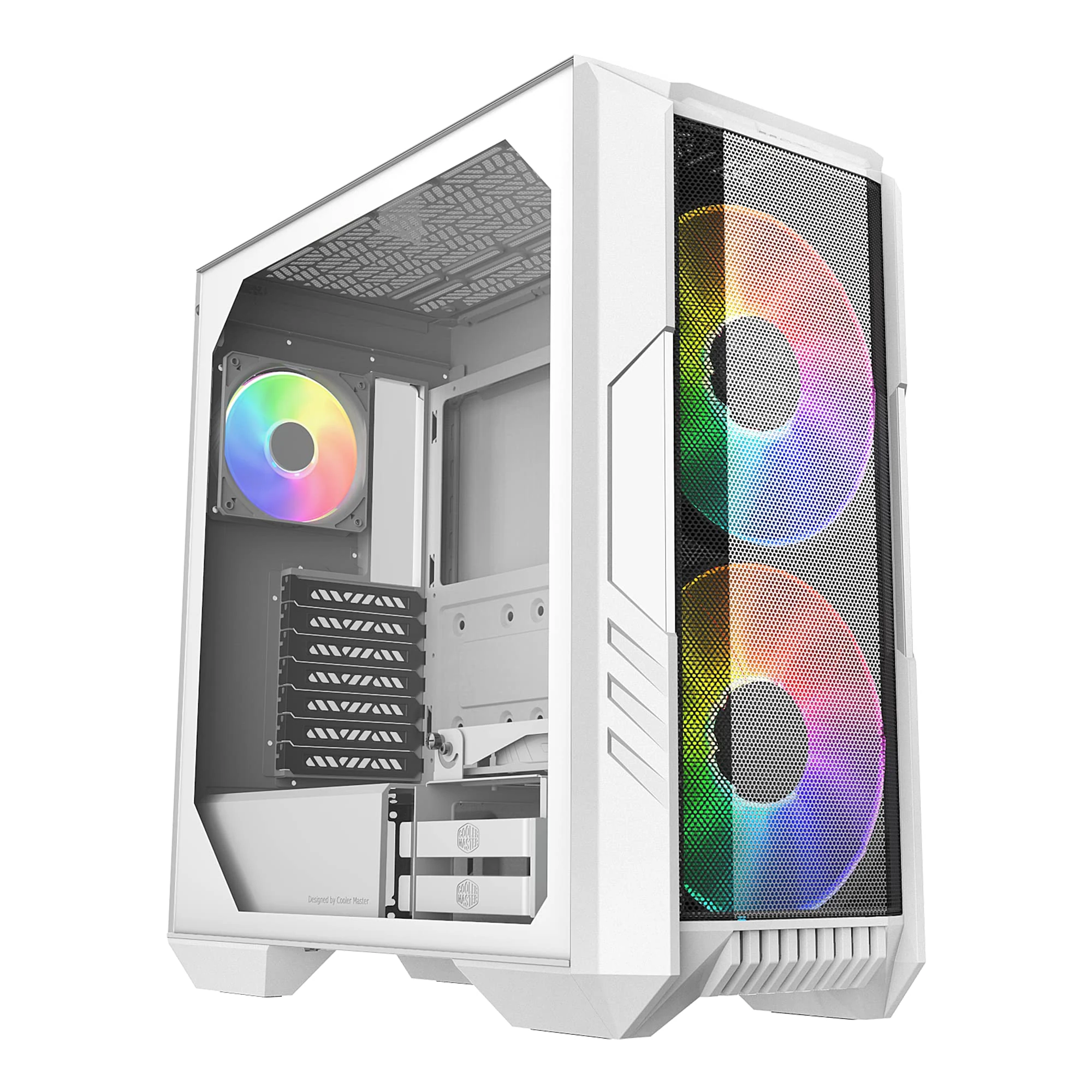 Vỏ Case PC Cooler Master MasterBox 500 White - ATX - Trắng - NEW