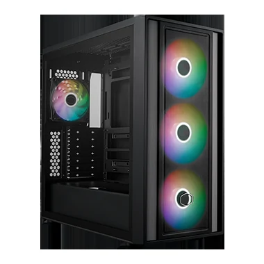 Vỏ Case PC Cooler Master MasterBox 600 Black - ATX - Đen - NEW