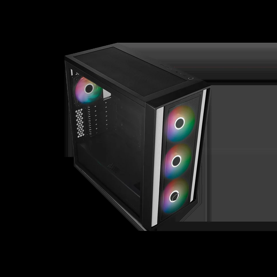 Vỏ Case PC Cooler Master MasterBox 600 Lite Black - ATX - Đen - NEW