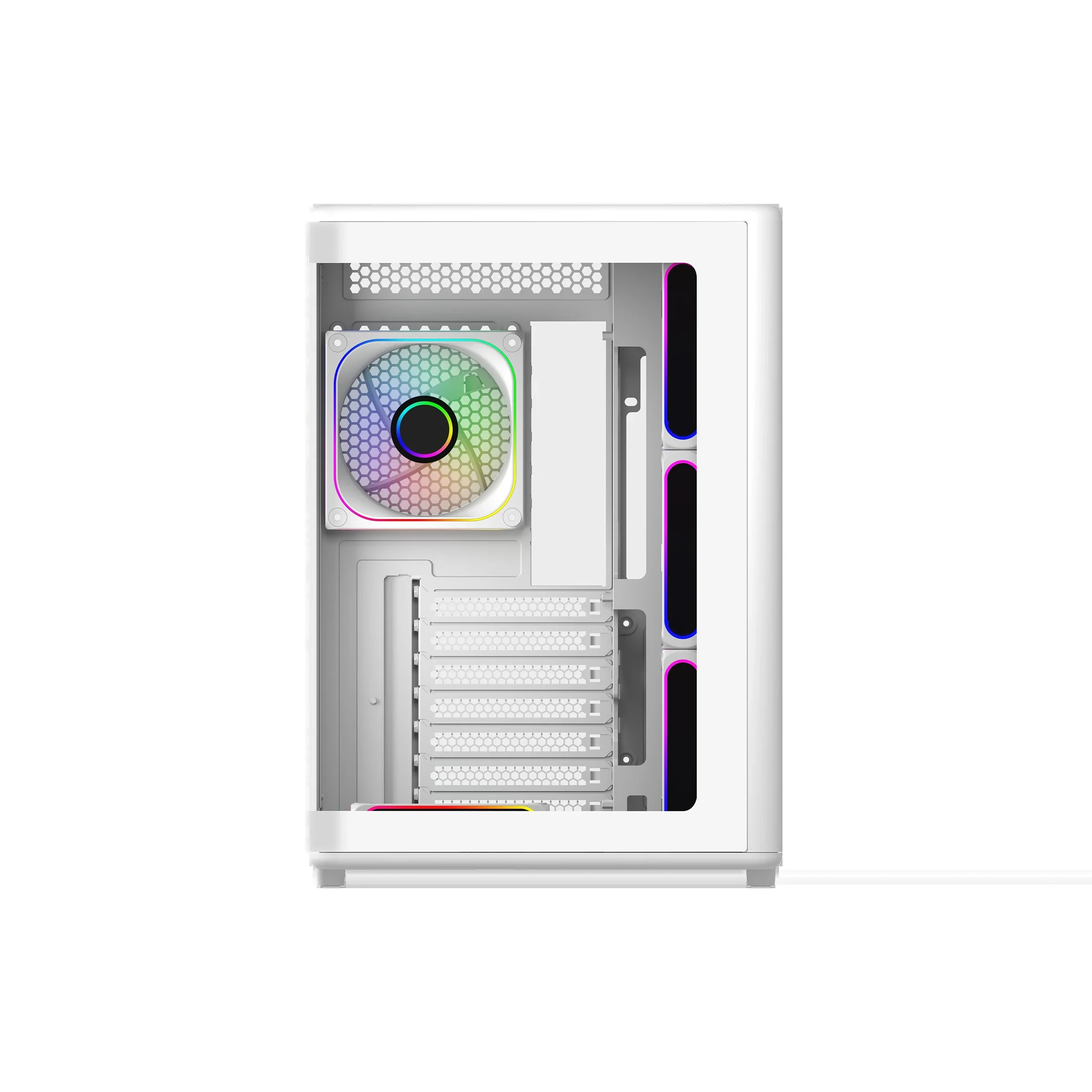 Vỏ Case PC Cooler Master MasterBox 600 Lite White - ATX - Trắng - NEW
