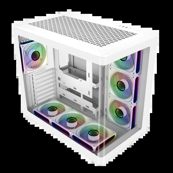 Vỏ Case PC Cooler Master MasterBox 600 Lite White - ATX - Trắng - NEW
