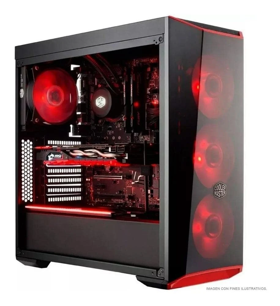 Vỏ Case PC Cooler Master MasterBox Lite 5 RGB Black - ATX - Đen - NEW