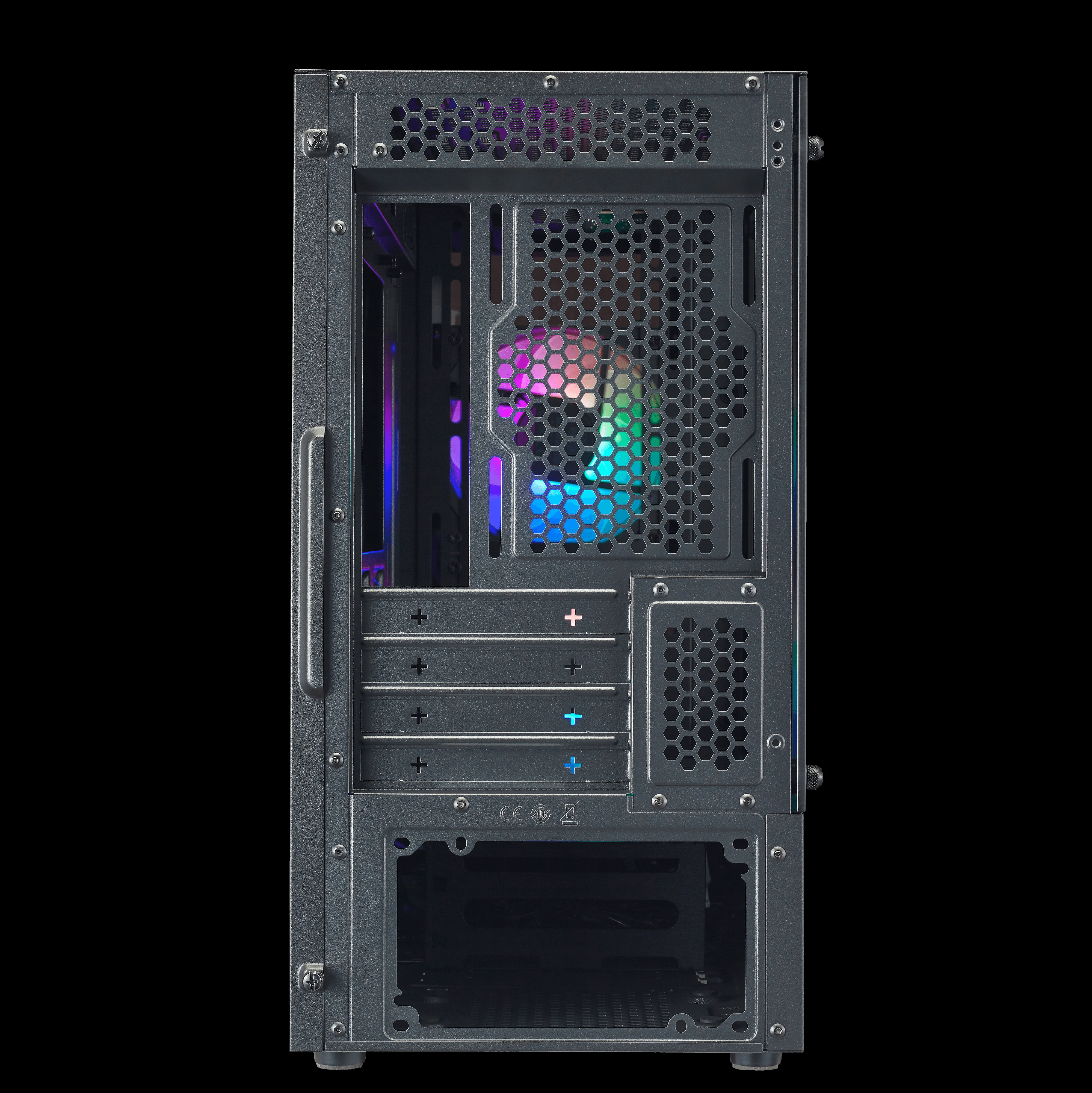 Vỏ Case PC Cooler Master MasterBox MB320L ARGB Black - M-ATX - Đen - NEW