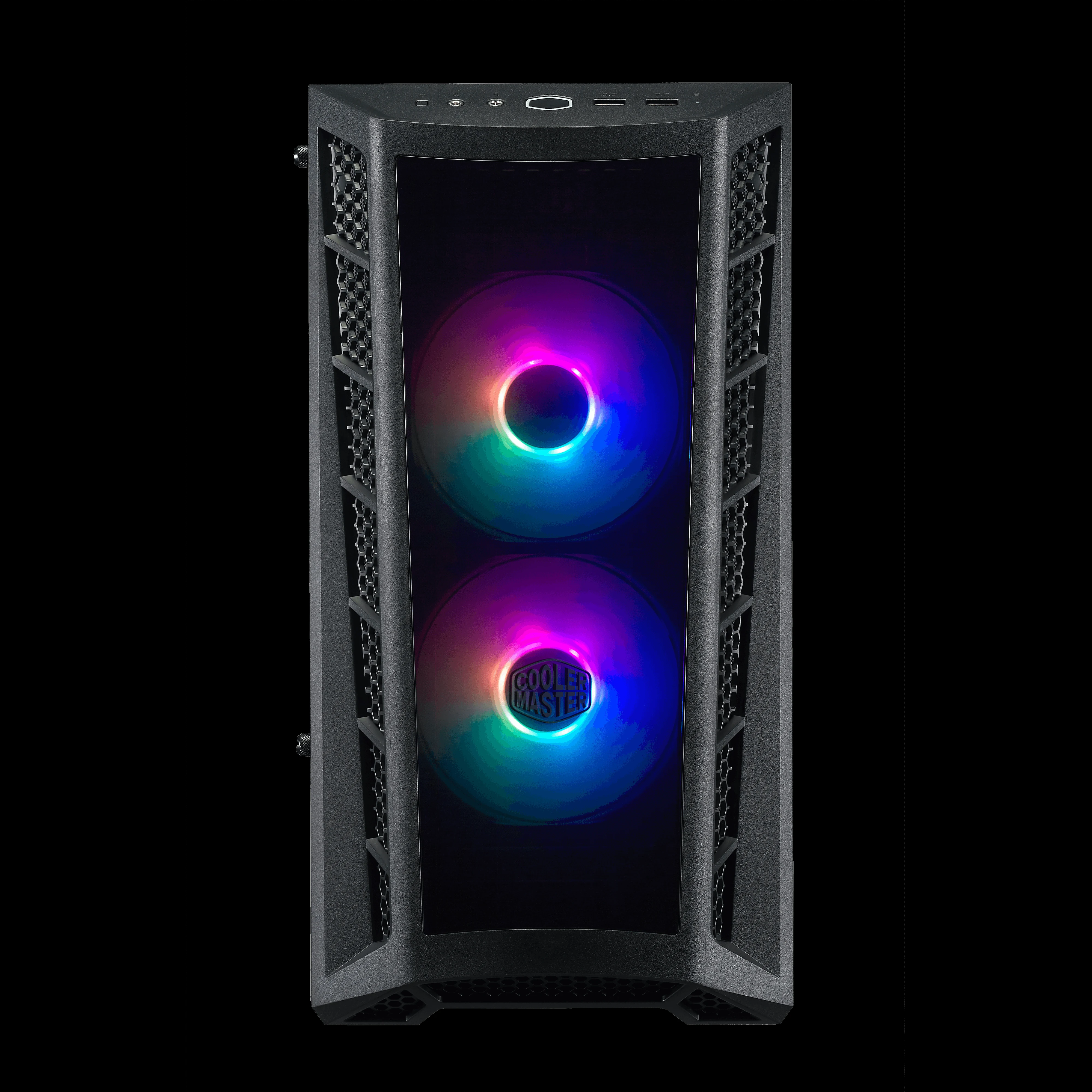 Vỏ Case PC Cooler Master MasterBox MB320L ARGB Black - M-ATX - Đen - NEW