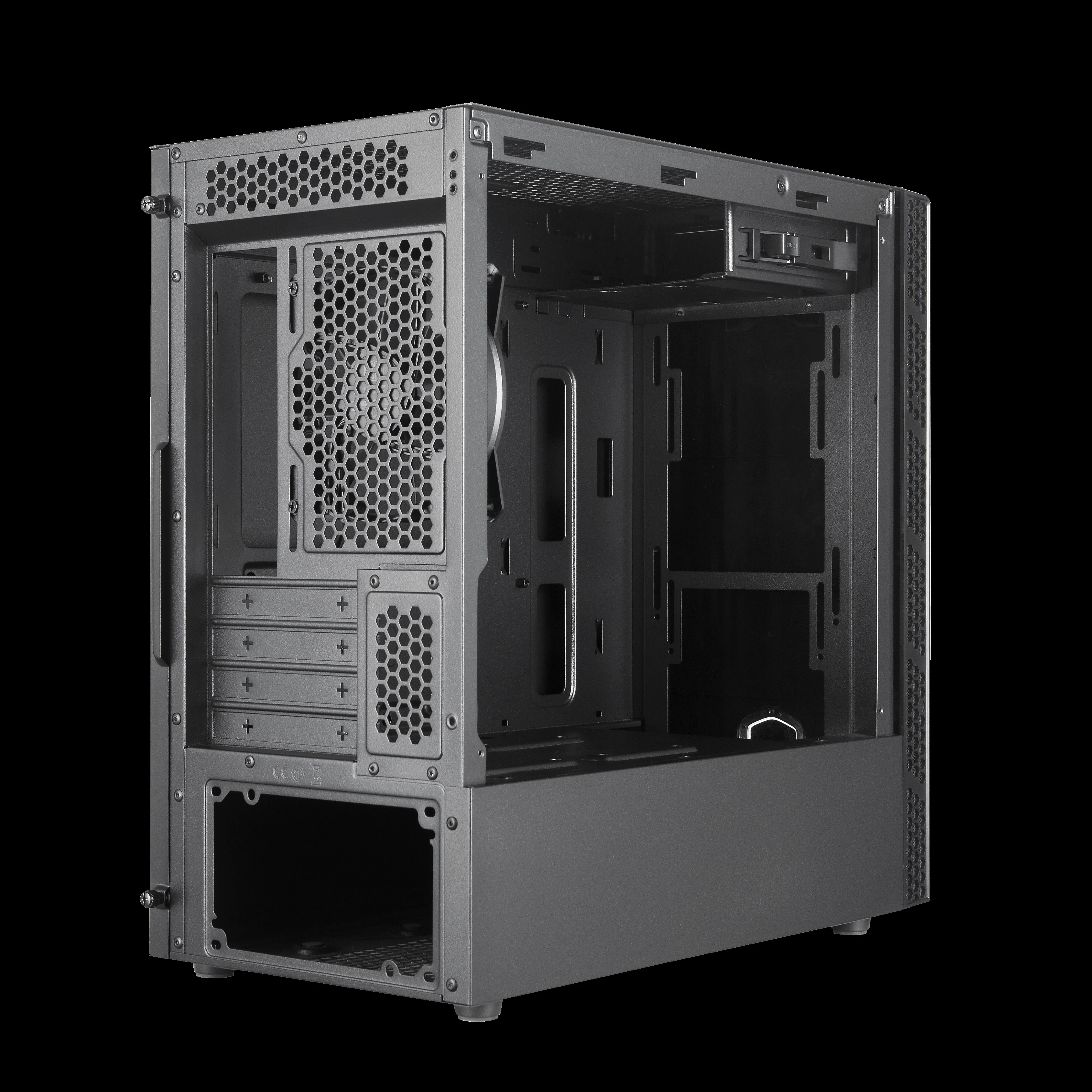Vỏ Case PC Cooler Master MasterBox MB400L Black - M-ATX - Đen - NEW