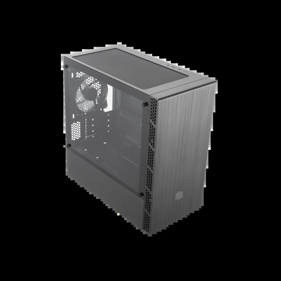 Vỏ Case PC Cooler Master MasterBox MB400L Black - M-ATX - Đen - NEW
