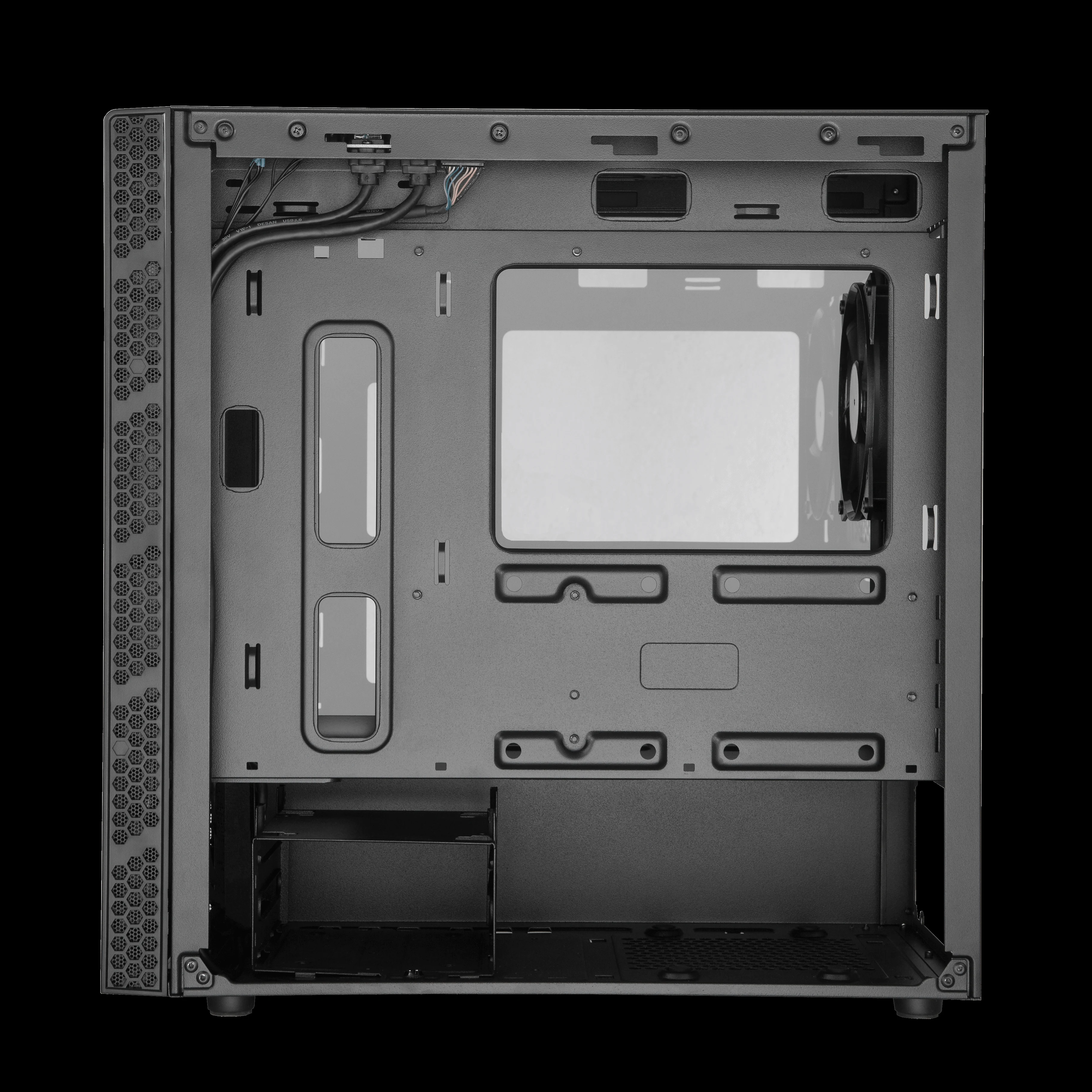 Vỏ Case PC Cooler Master MasterBox MB400L White - M-ATX - Trắng - NEW