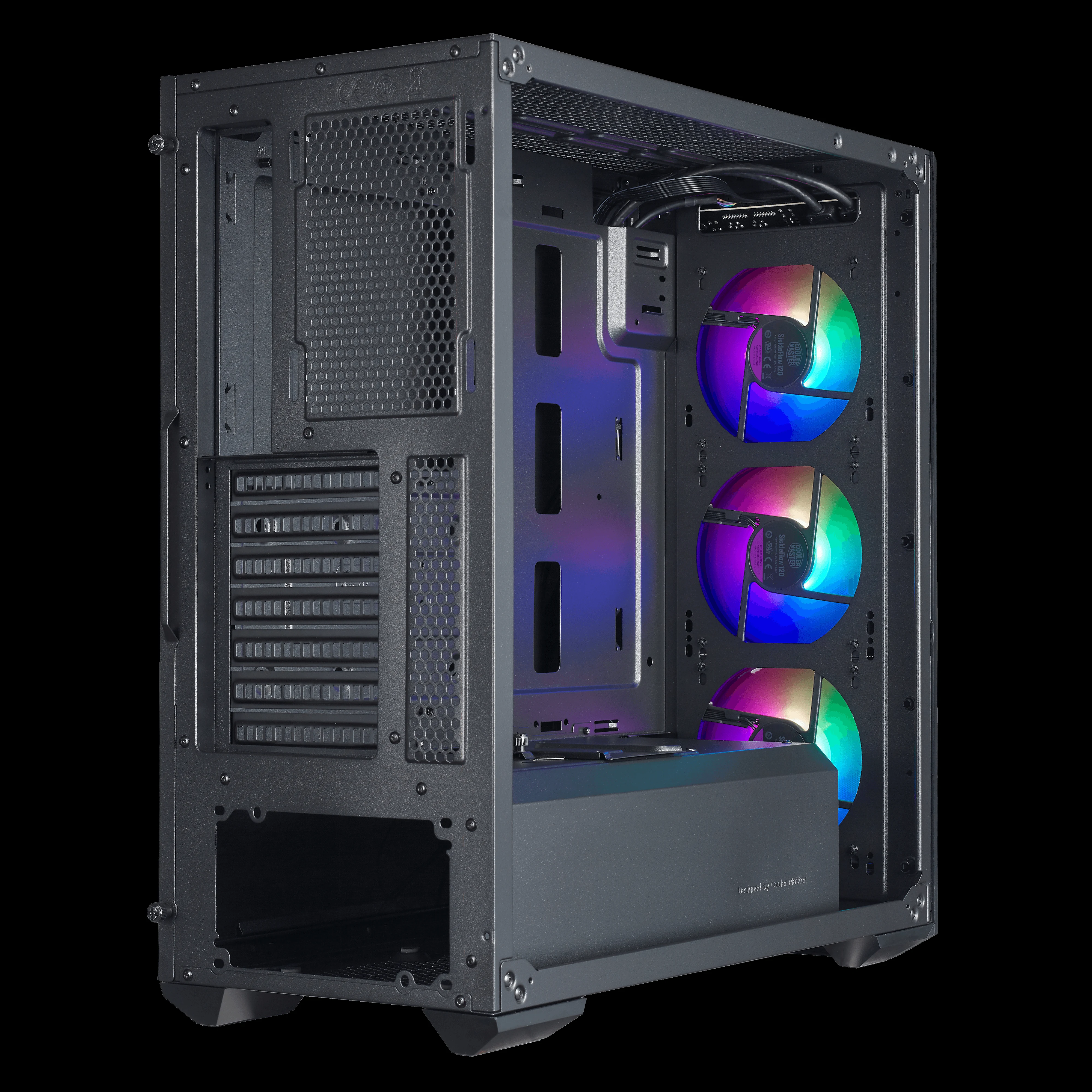 Vỏ Case PC Cooler Master MasterBox MB511 ARGB Black - ATX - Đen - NEW