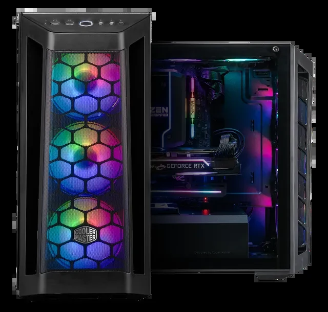 Vỏ Case PC Cooler Master MasterBox MB511 Black - ATX - Đen - NEW