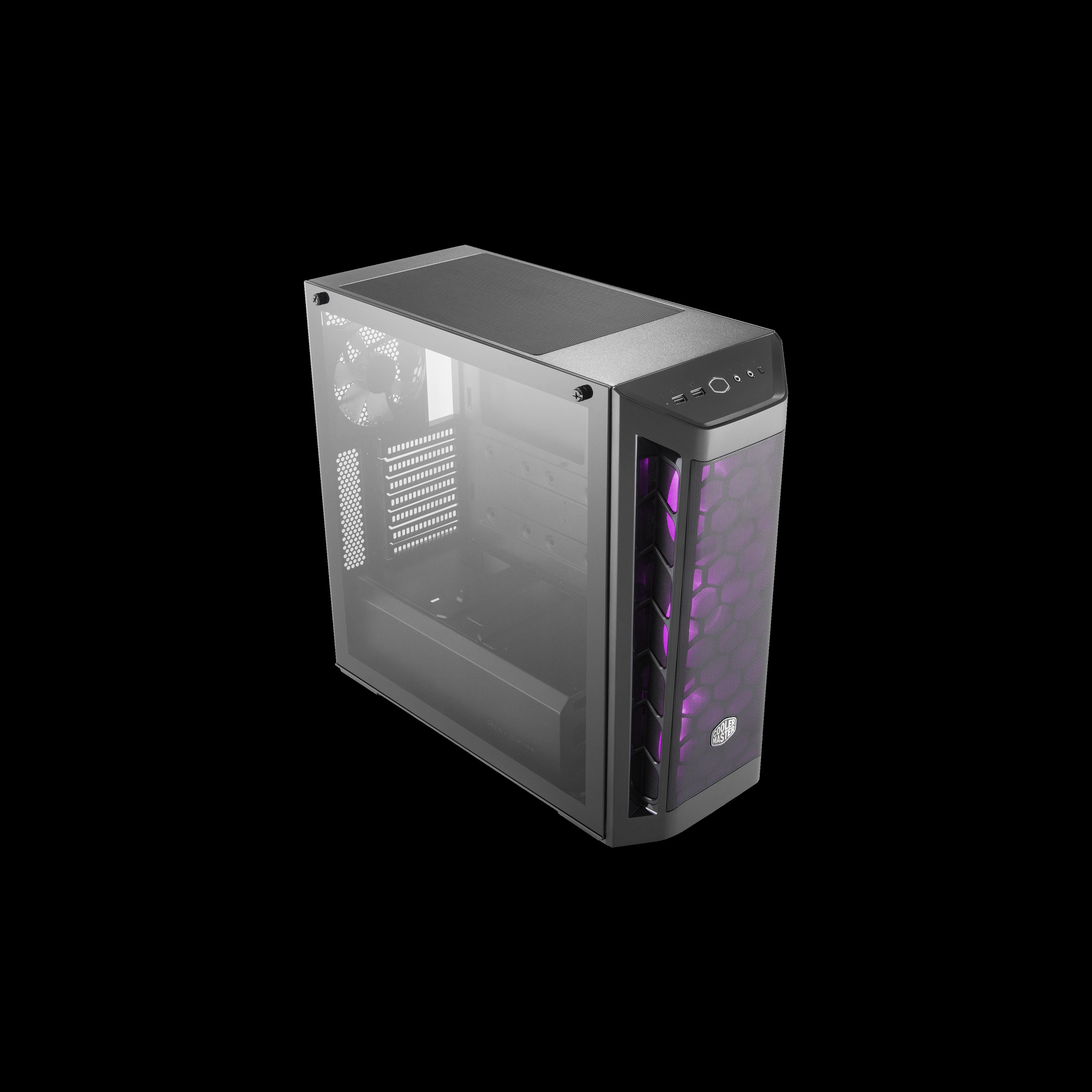 Vỏ Case PC Cooler Master MasterBox MB511 RGB Black - ATX - Đen - NEW