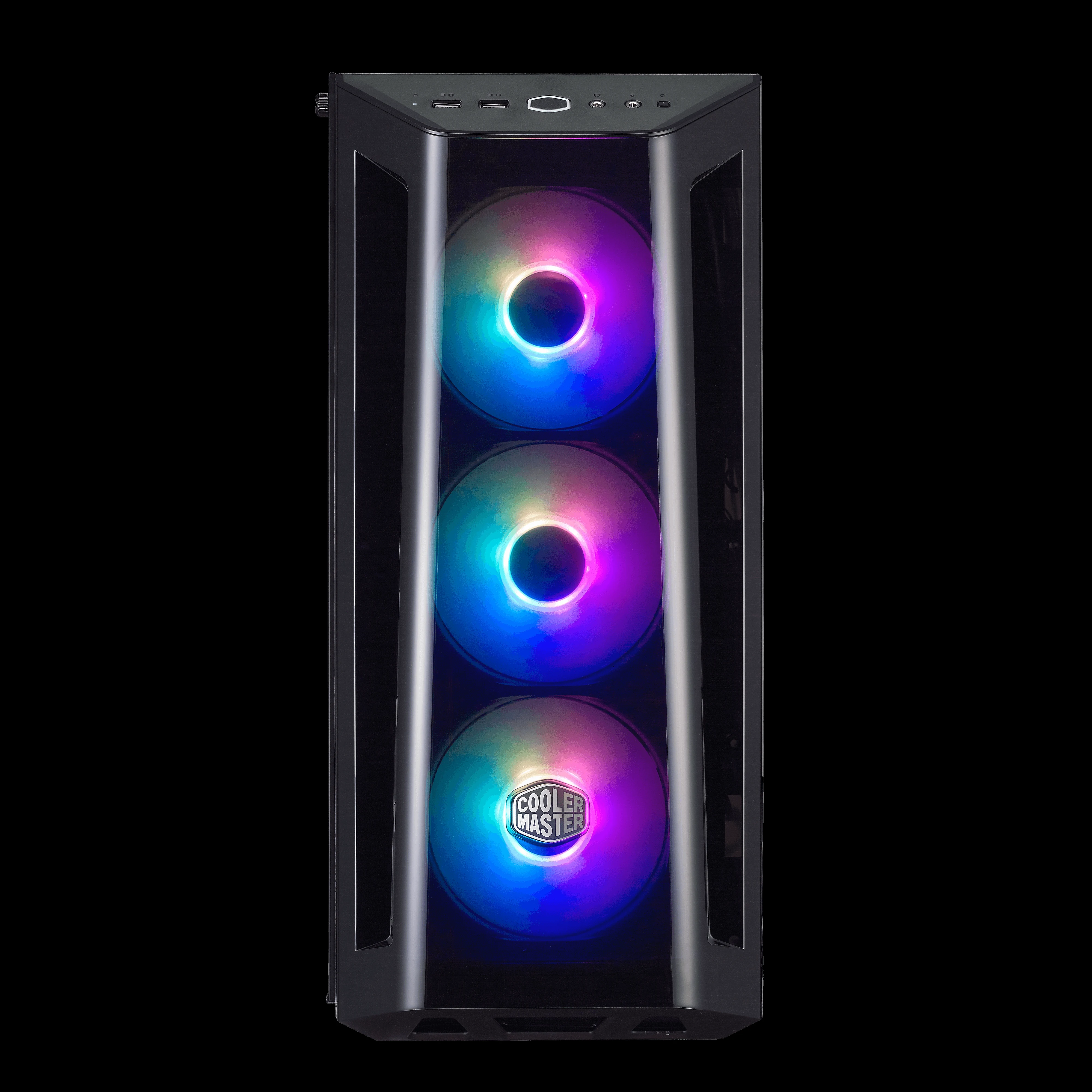 Vỏ Case PC Cooler Master MasterBox MB520 ARGB Black - ATX - Đen - NEW