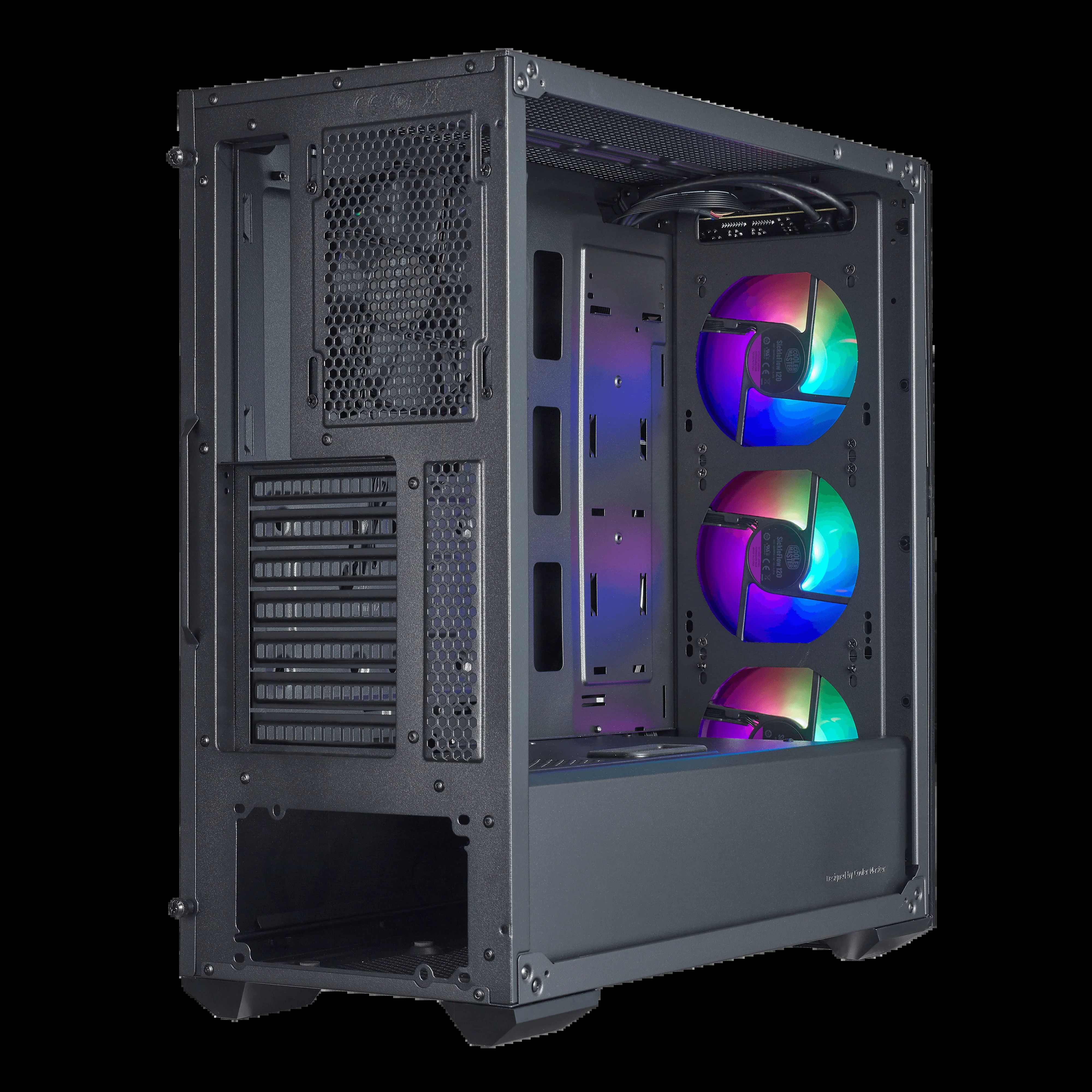 Vỏ Case PC Cooler Master MasterBox MB520 Black - ATX - Đen - NEW