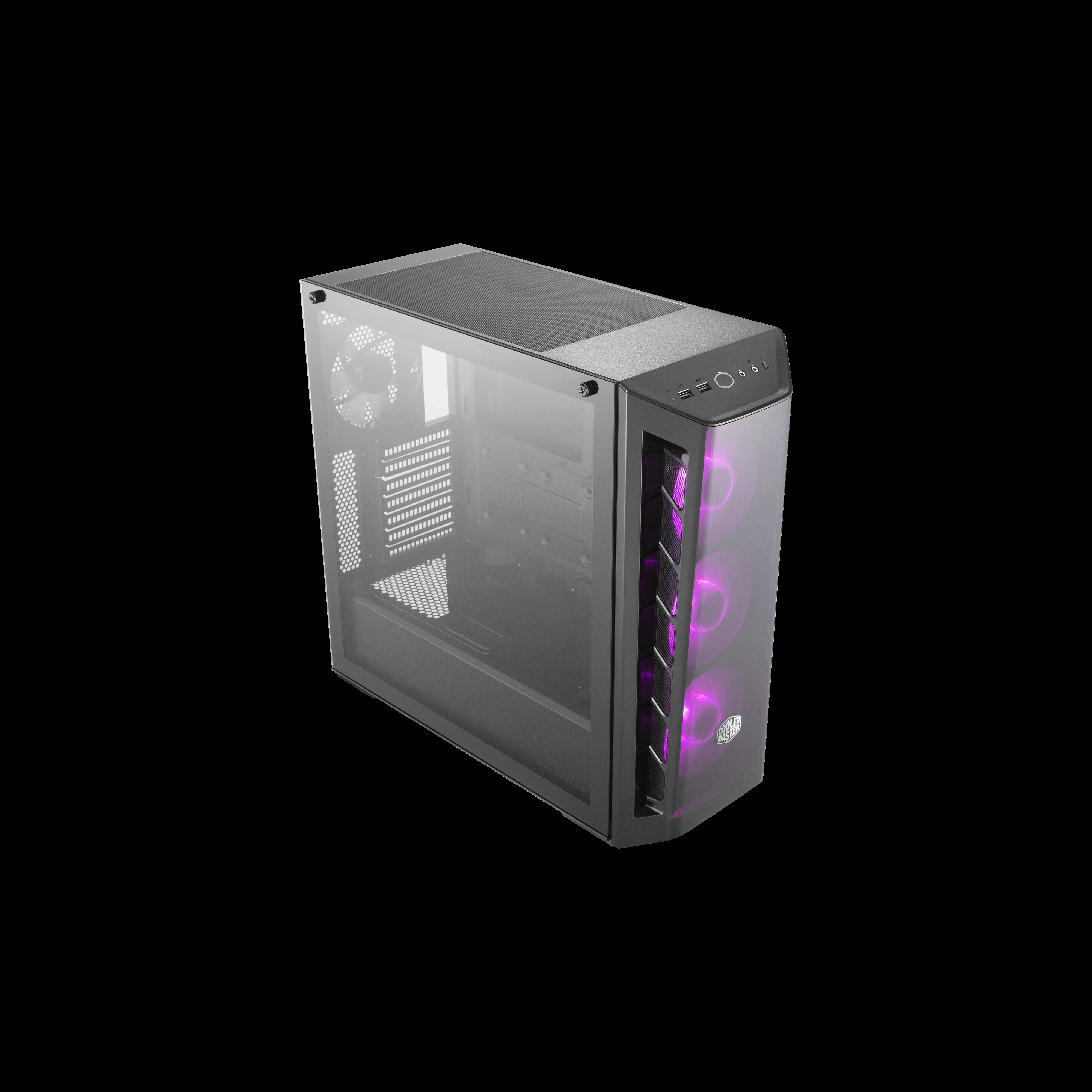 Vỏ Case PC Cooler Master MasterBox MB520 RGB Black - ATX - Đen - NEW