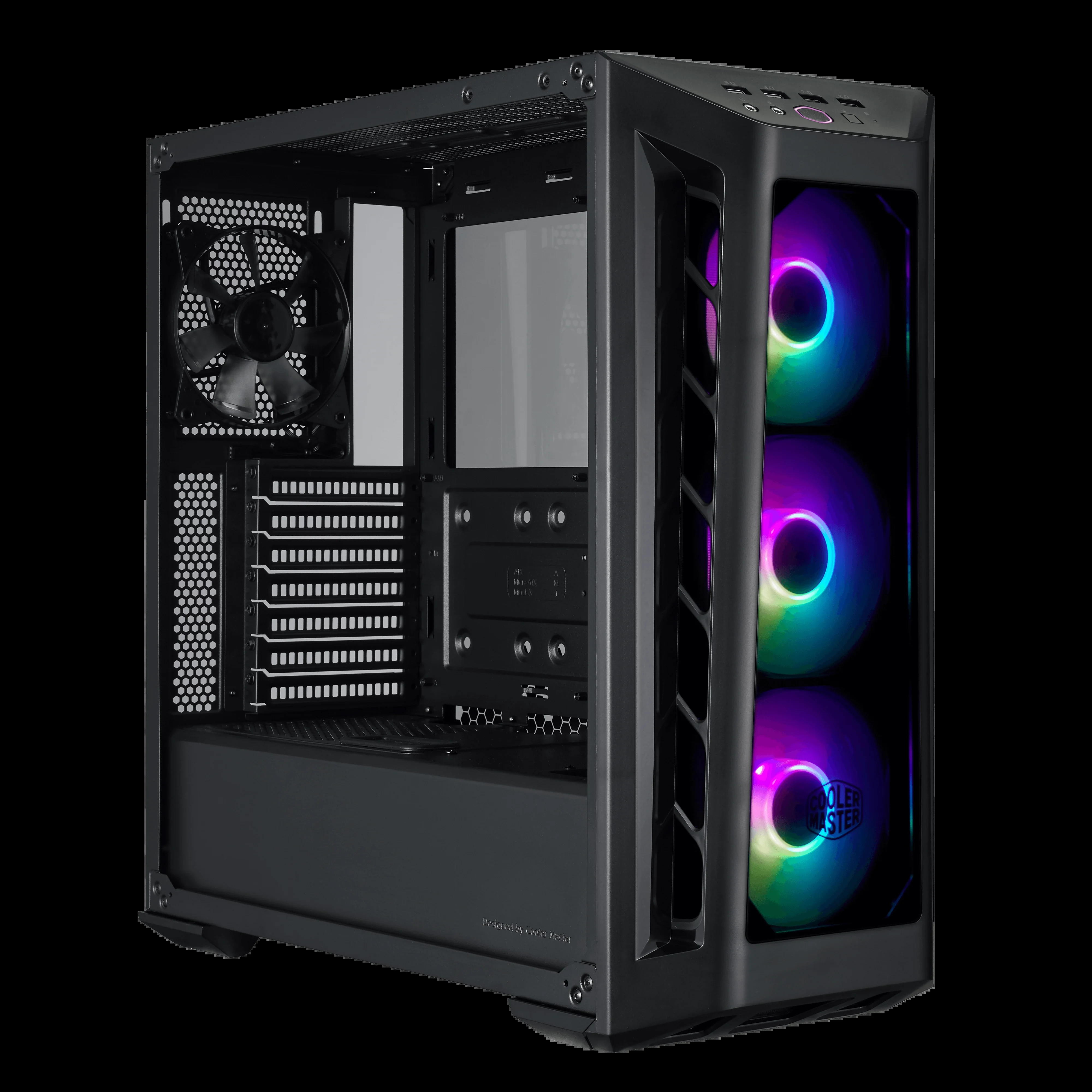 Vỏ Case PC Cooler Master MasterBox MB530P Black - ATX - Đen - NEW