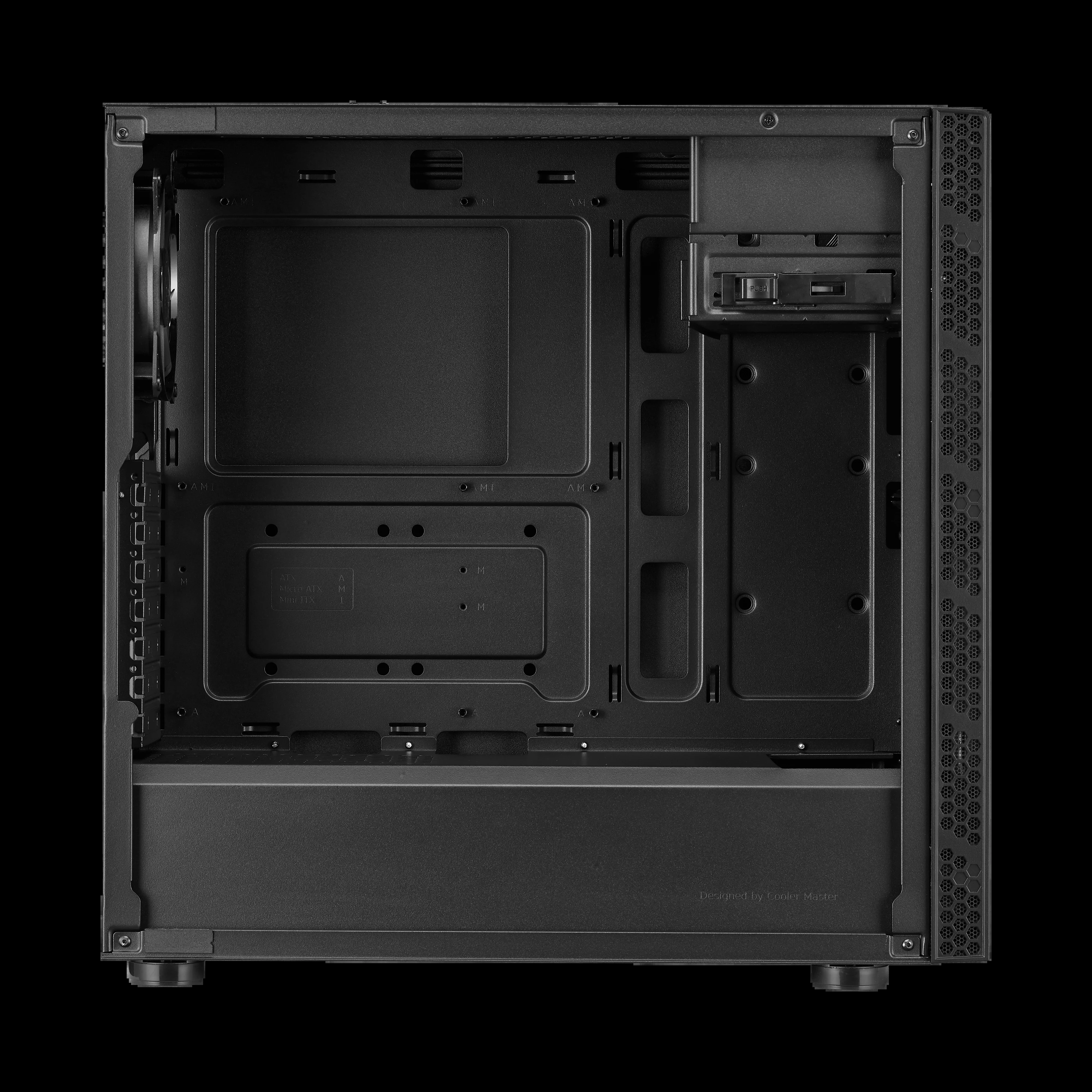Vỏ Case PC Cooler Master MasterBox MB600L Black - ATX - Đen - NEW