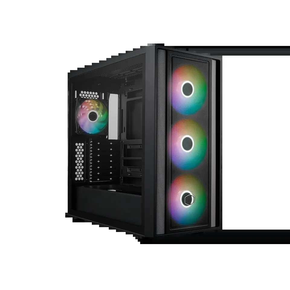 Vỏ Case PC Cooler Master MasterBox MB600L Black - ATX - Đen - NEW