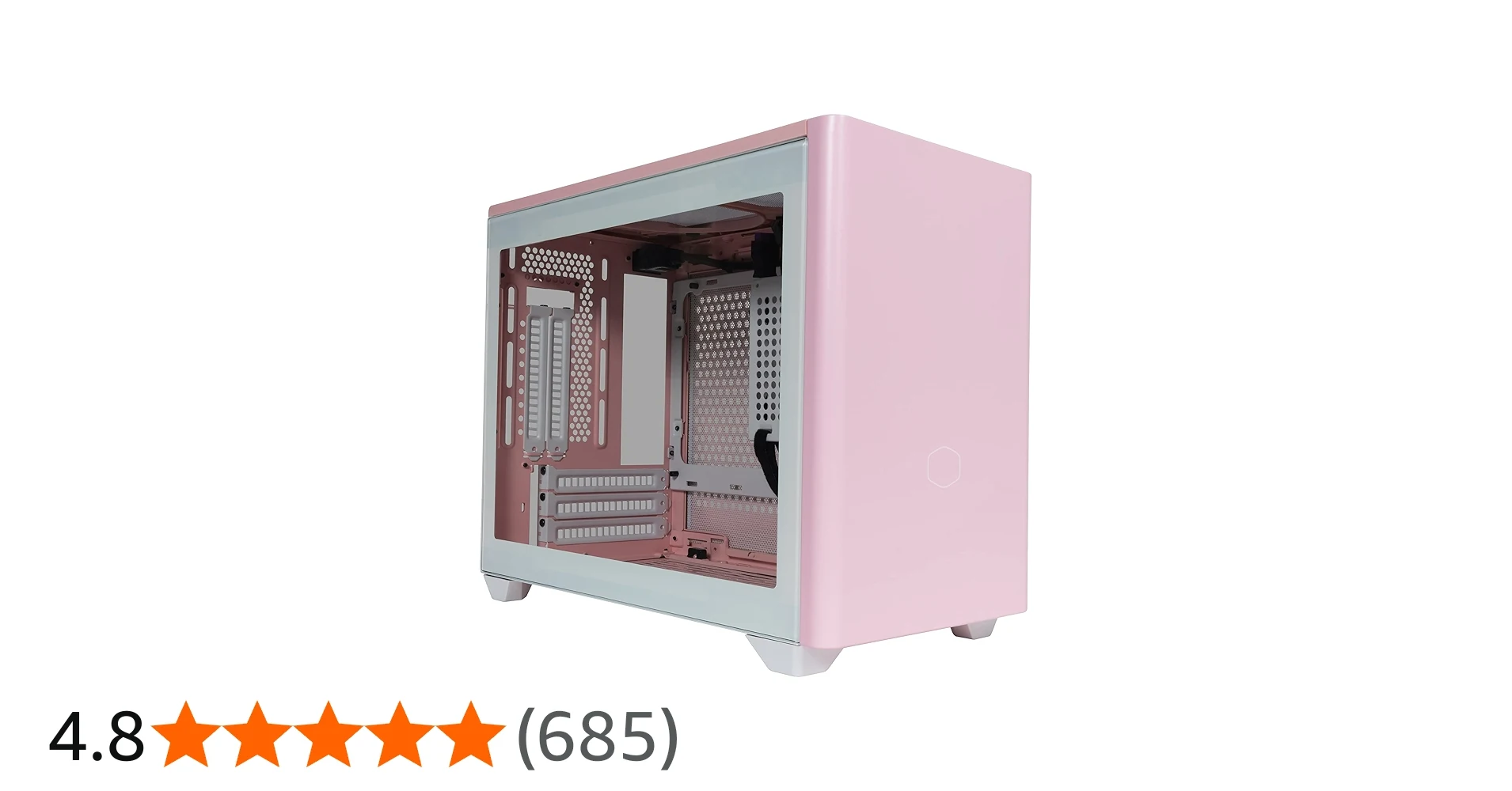 Vỏ Case PC Cooler Master MasterBox NR200 Pink - Mini-ITX - Hồng - NEW