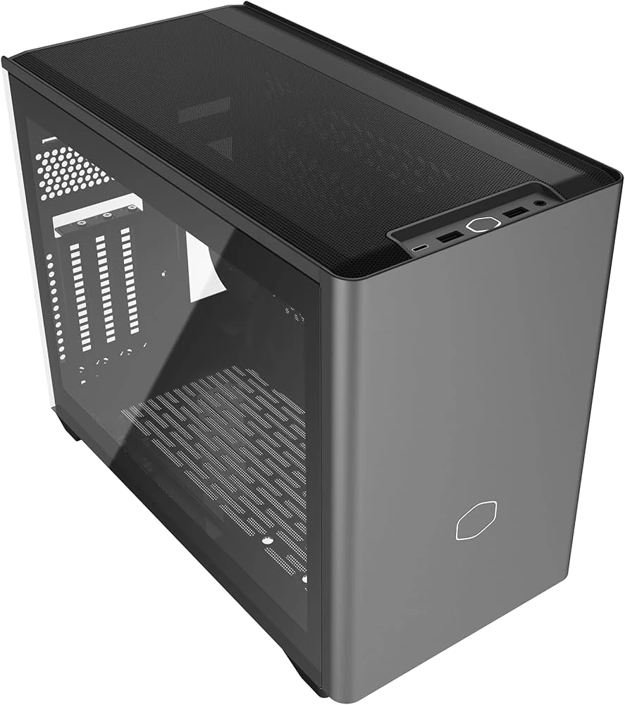 Vỏ Case PC Cooler Master MasterBox NR200P V2 Black - Mini-ITX - Đen - NEW