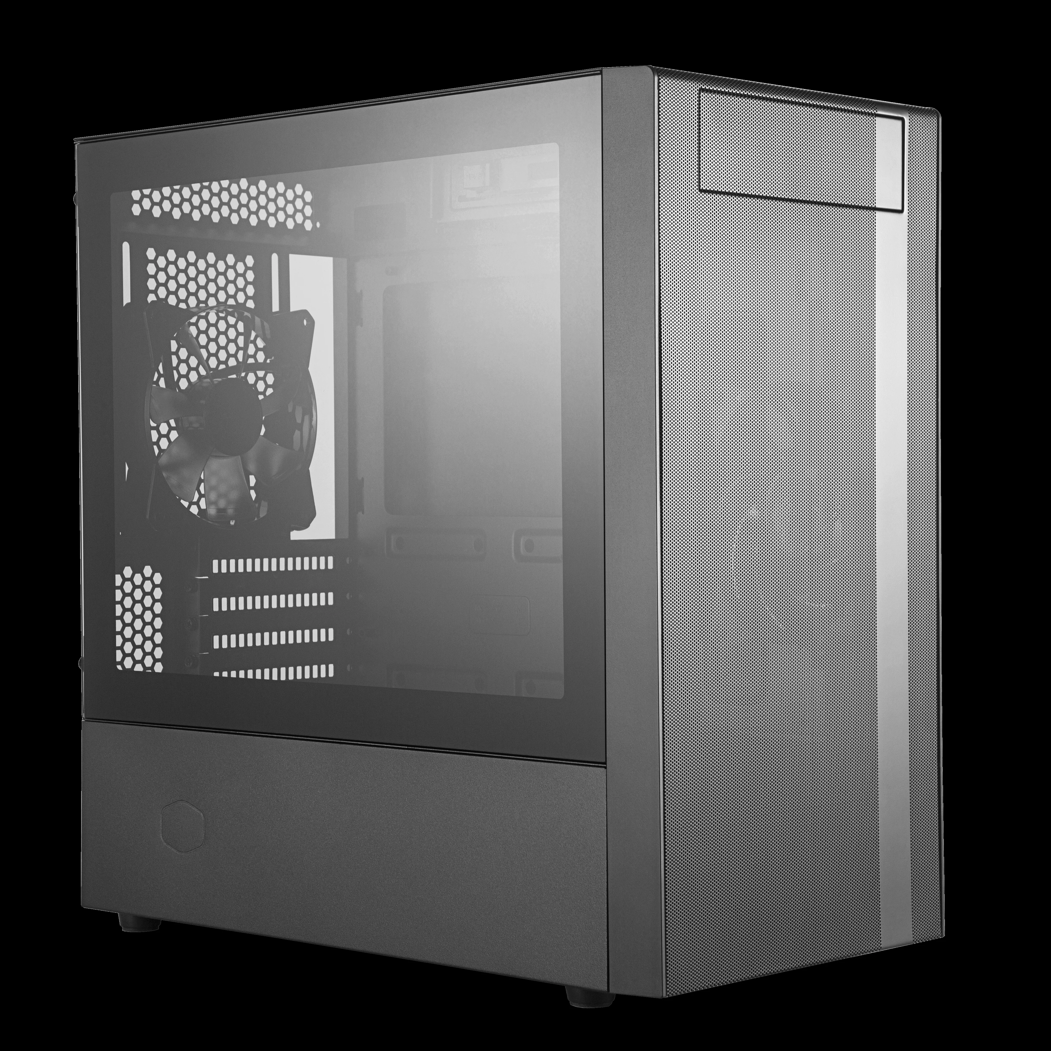 Vỏ Case PC Cooler Master MasterBox NR400 Black - M-ATX - Đen - NEW