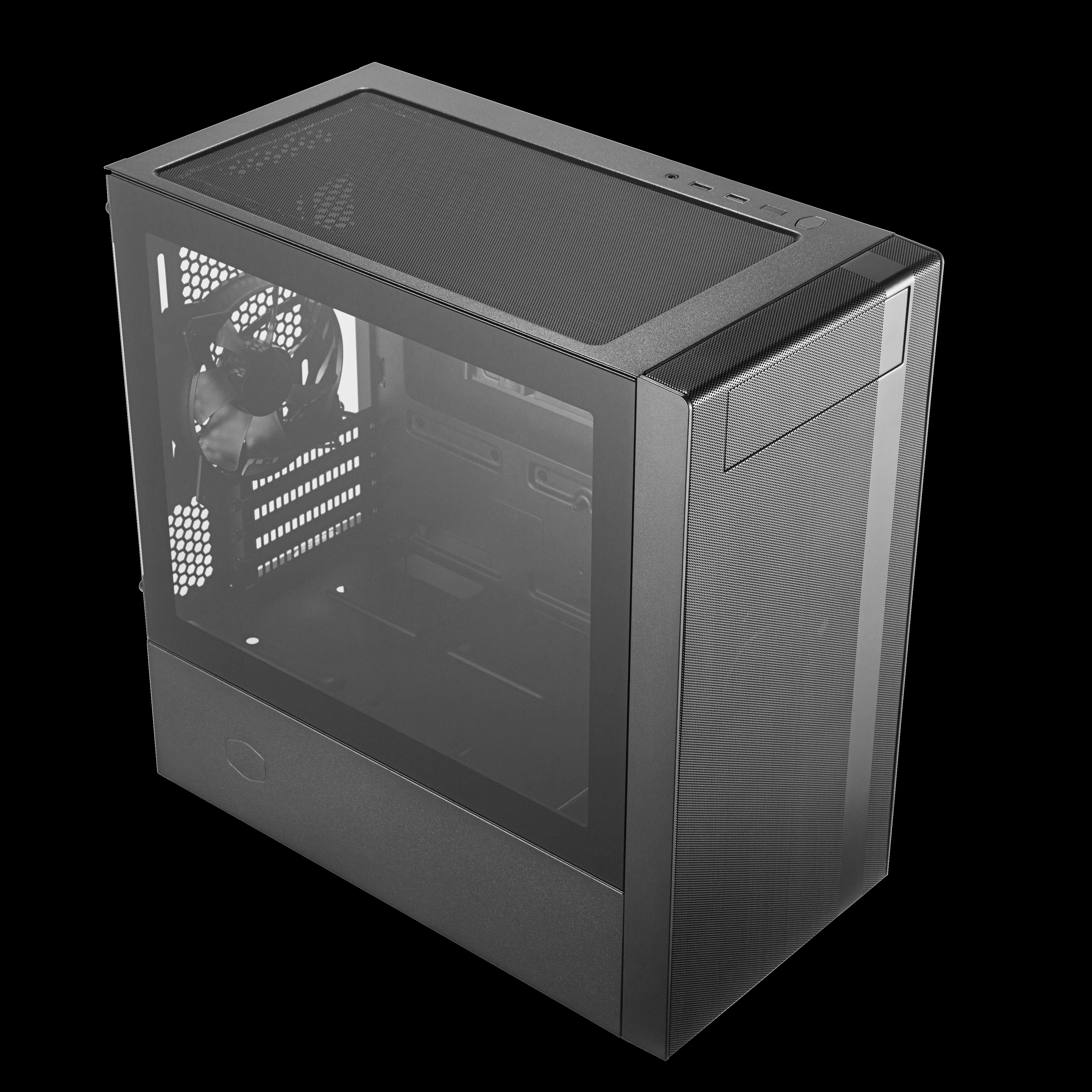 Vỏ Case PC Cooler Master MasterBox NR400 Black - M-ATX - Đen - NEW