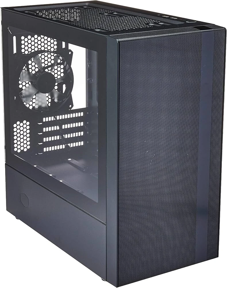 Vỏ Case PC Cooler Master MasterBox NR400 Black - M-ATX - Đen - NEW