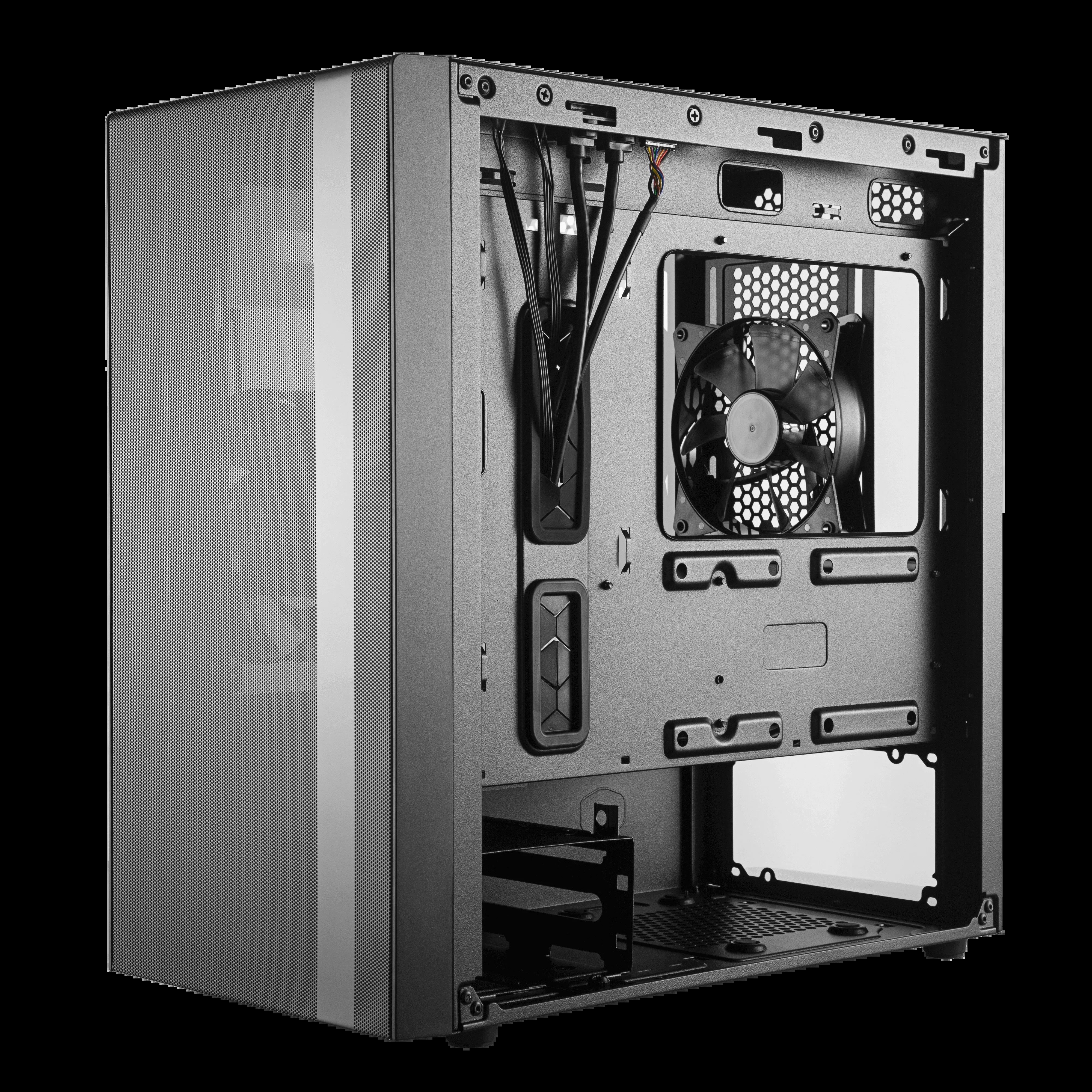 Vỏ Case PC Cooler Master MasterBox NR400 White - M-ATX - Trắng - NEW