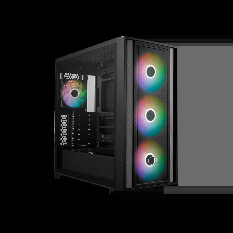 Vỏ Case PC Cooler Master MasterBox NR600 Black - ATX - Đen - NEW
