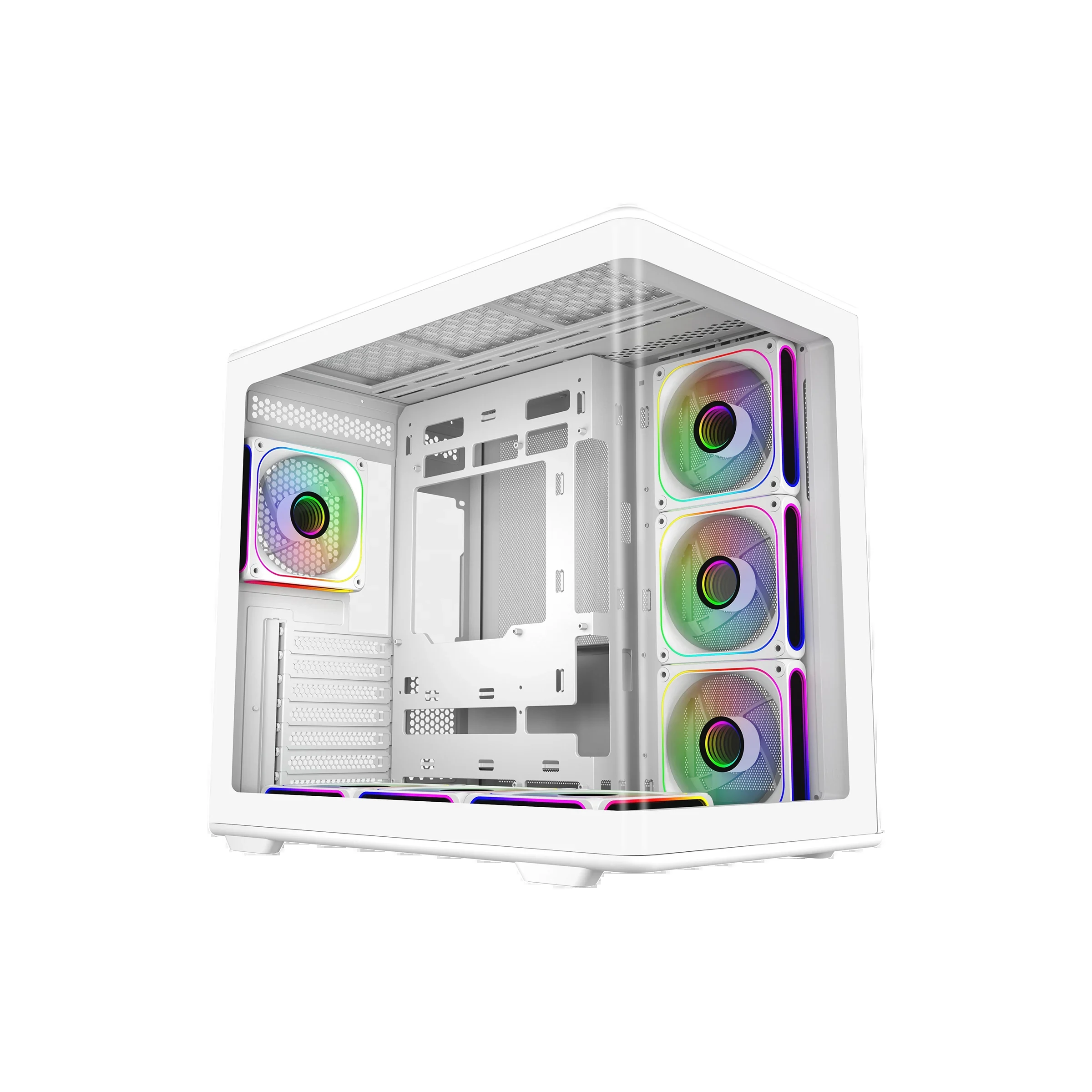 Vỏ Case PC Cooler Master MasterBox NR600 White - ATX - Trắng - NEW