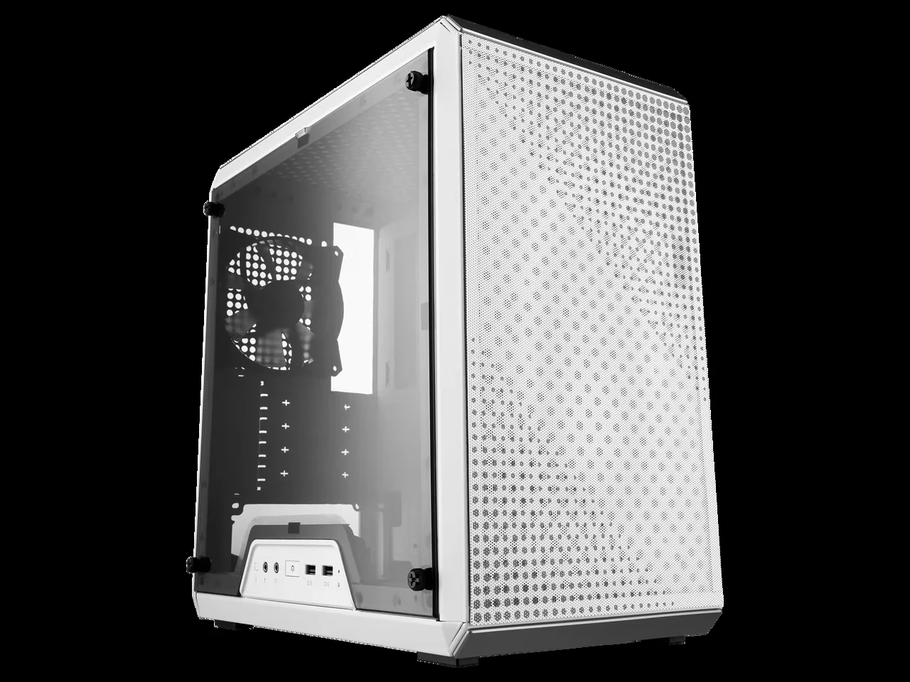 Vỏ Case PC Cooler Master MasterBox Q300L White - M-ATX - Trắng - NEW