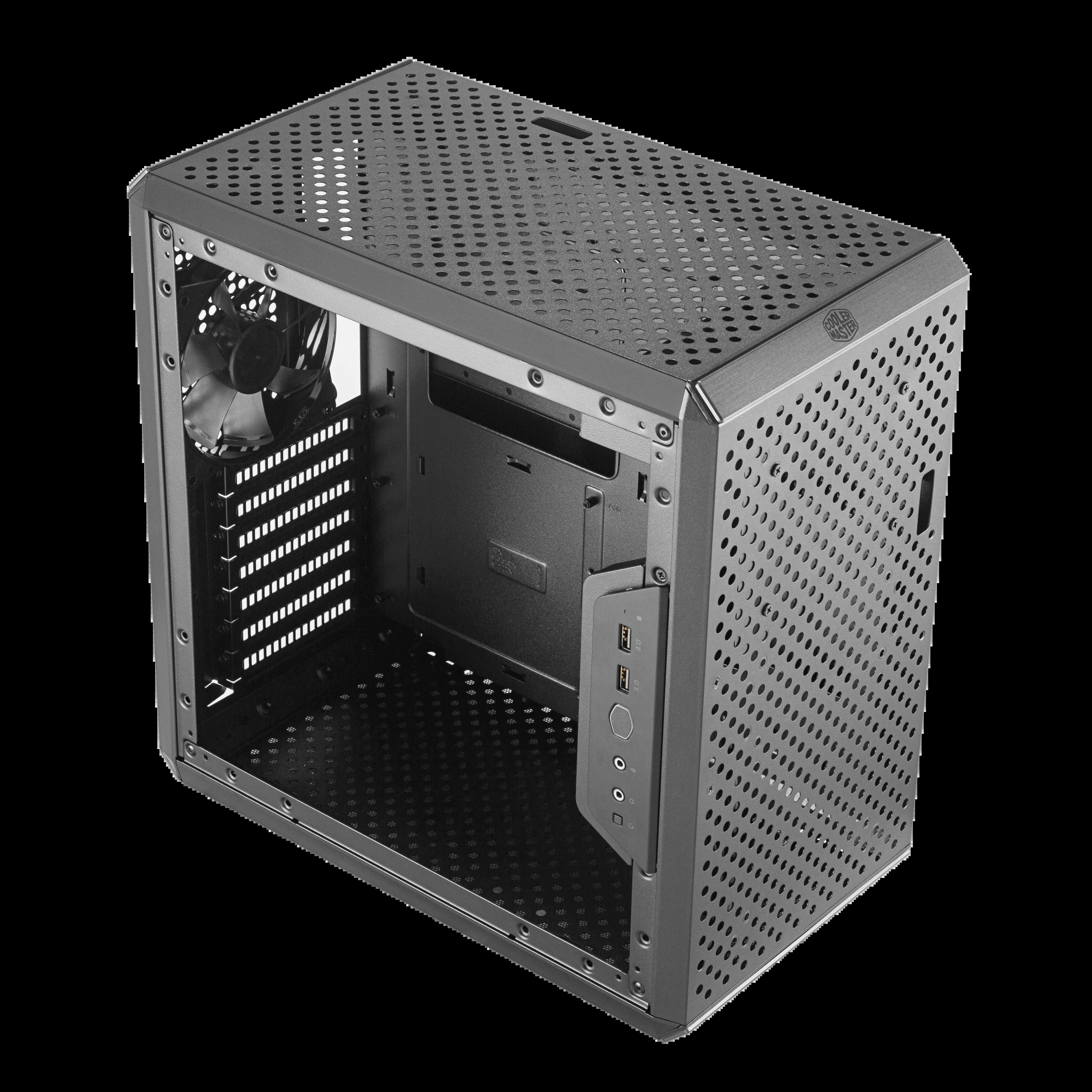 Vỏ Case PC Cooler Master MasterBox Q500L Black - ATX - Đen - NEW