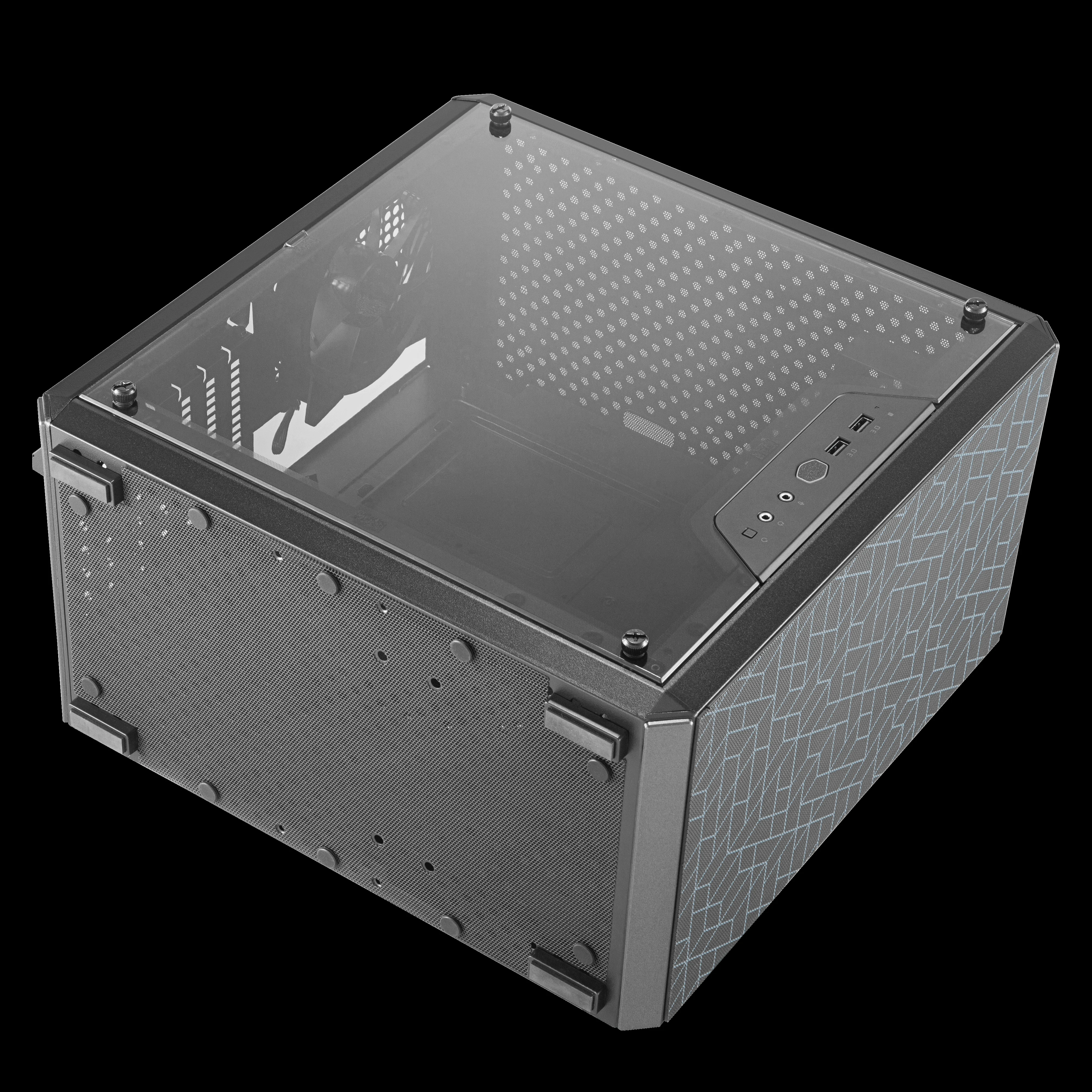 Vỏ Case PC Cooler Master MasterBox Q500L Black - ATX - Đen - NEW