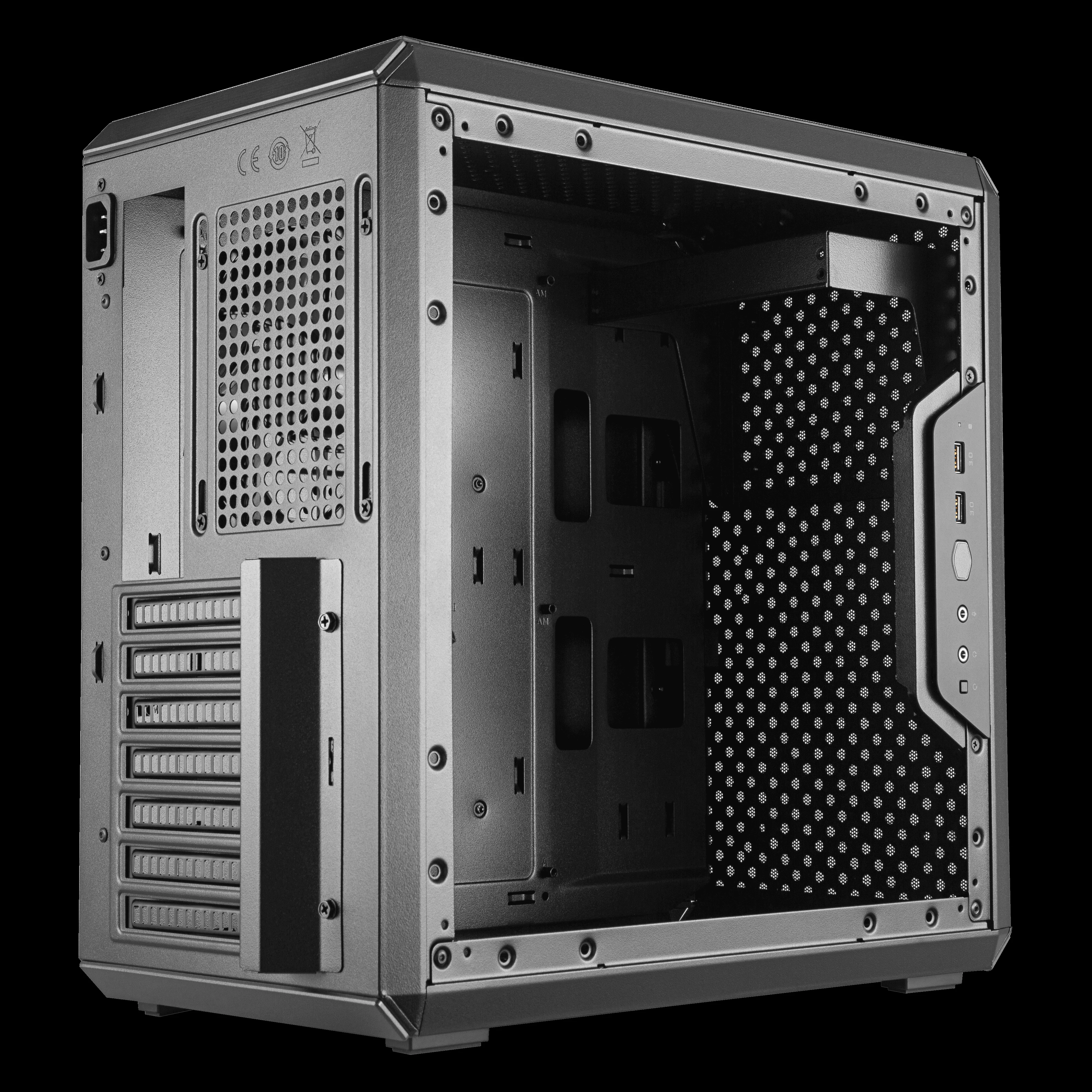 Vỏ Case PC Cooler Master MasterBox Q500L Black - ATX - Đen - NEW