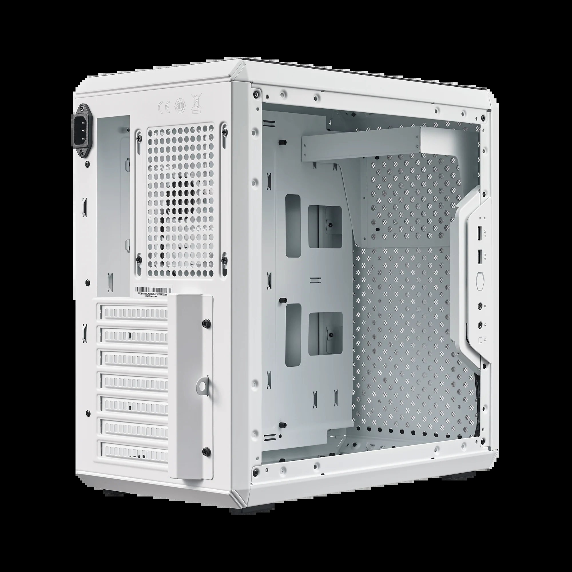 Vỏ Case PC Cooler Master MasterBox Q500L White - ATX - Trắng - NEW