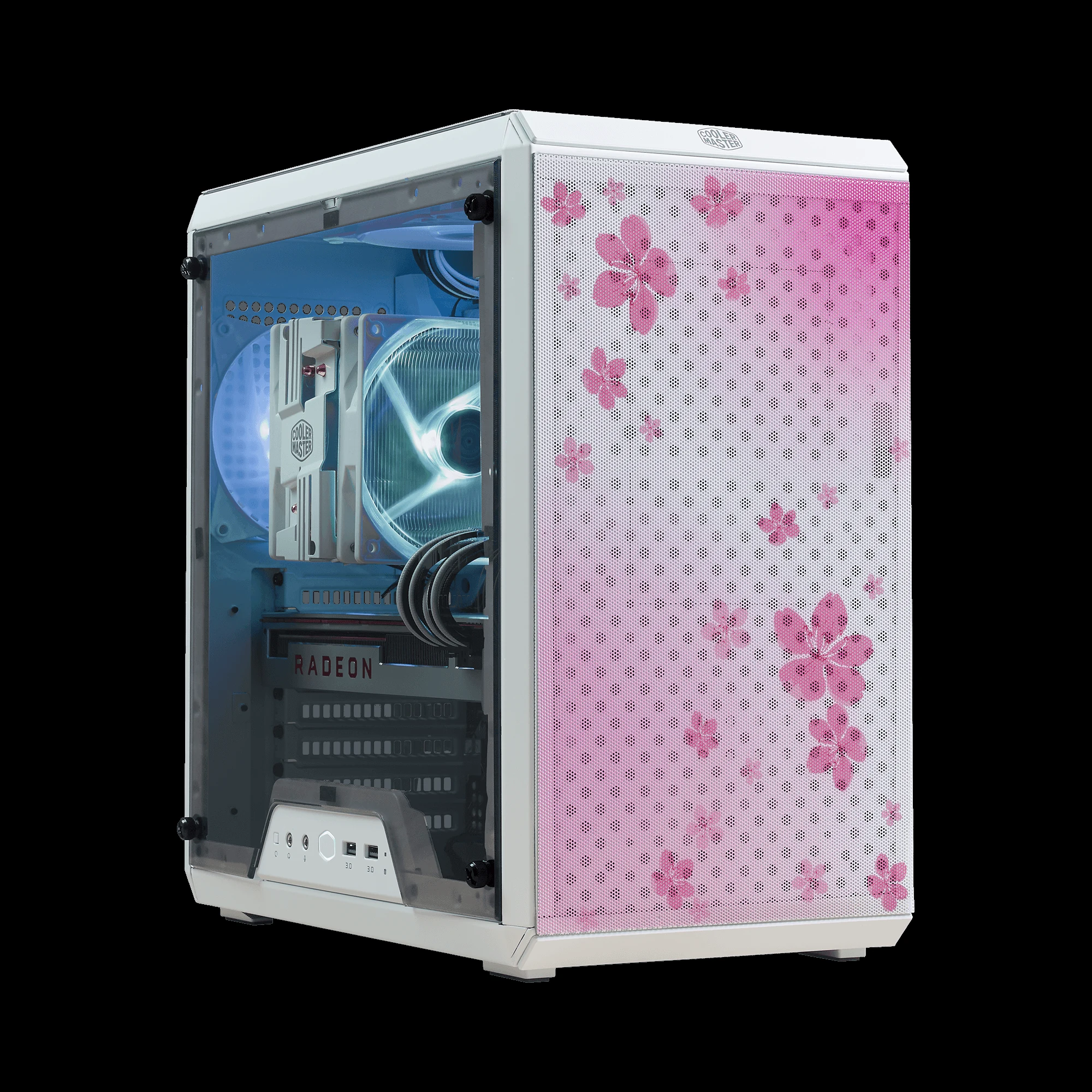 Vỏ Case PC Cooler Master MasterBox Q500L White - ATX - Trắng - NEW