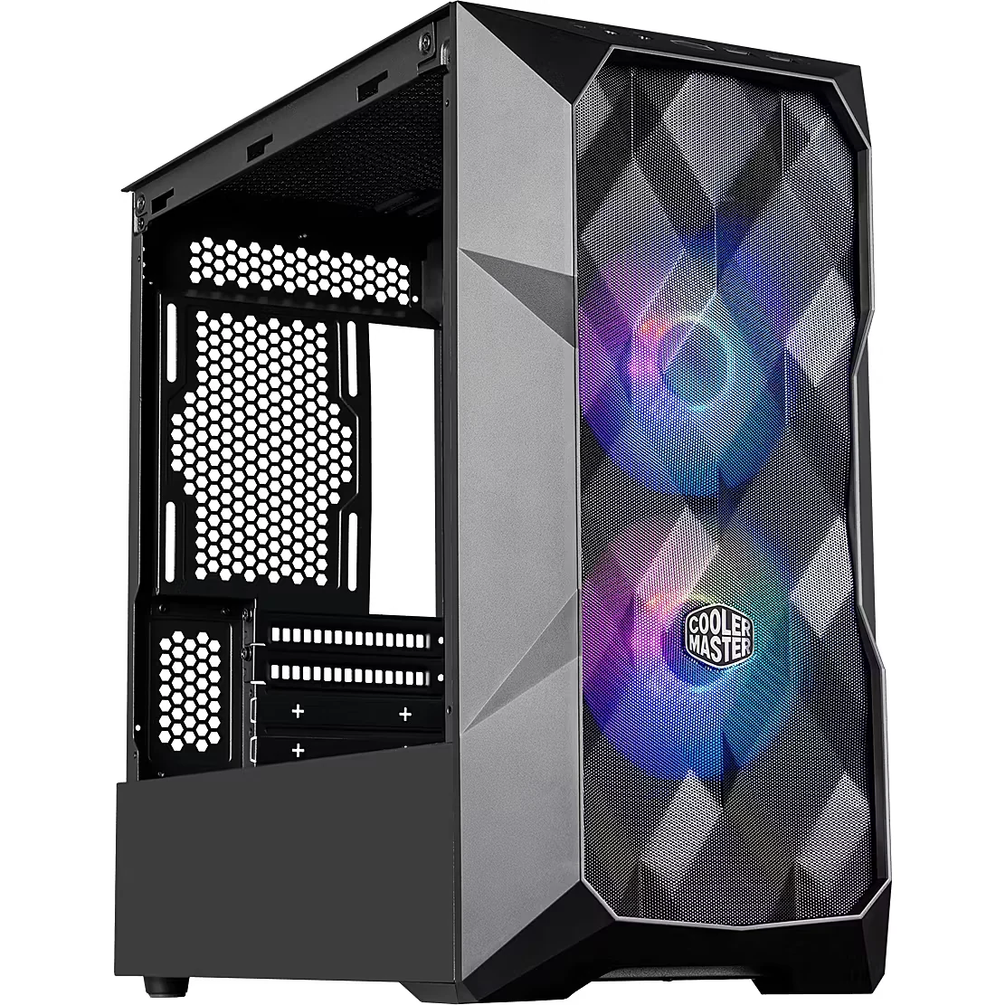 Vỏ Case PC Cooler Master MasterBox TD300 Mesh Black - M-ATX - Đen - NEW