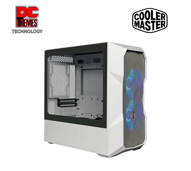 Vỏ Case PC Cooler Master MasterBox TD300 Mesh White - M-ATX - Trắng - NEW