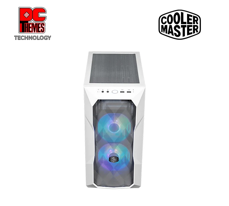 Vỏ Case PC Cooler Master MasterBox TD300 Mesh White - M-ATX - Trắng - NEW