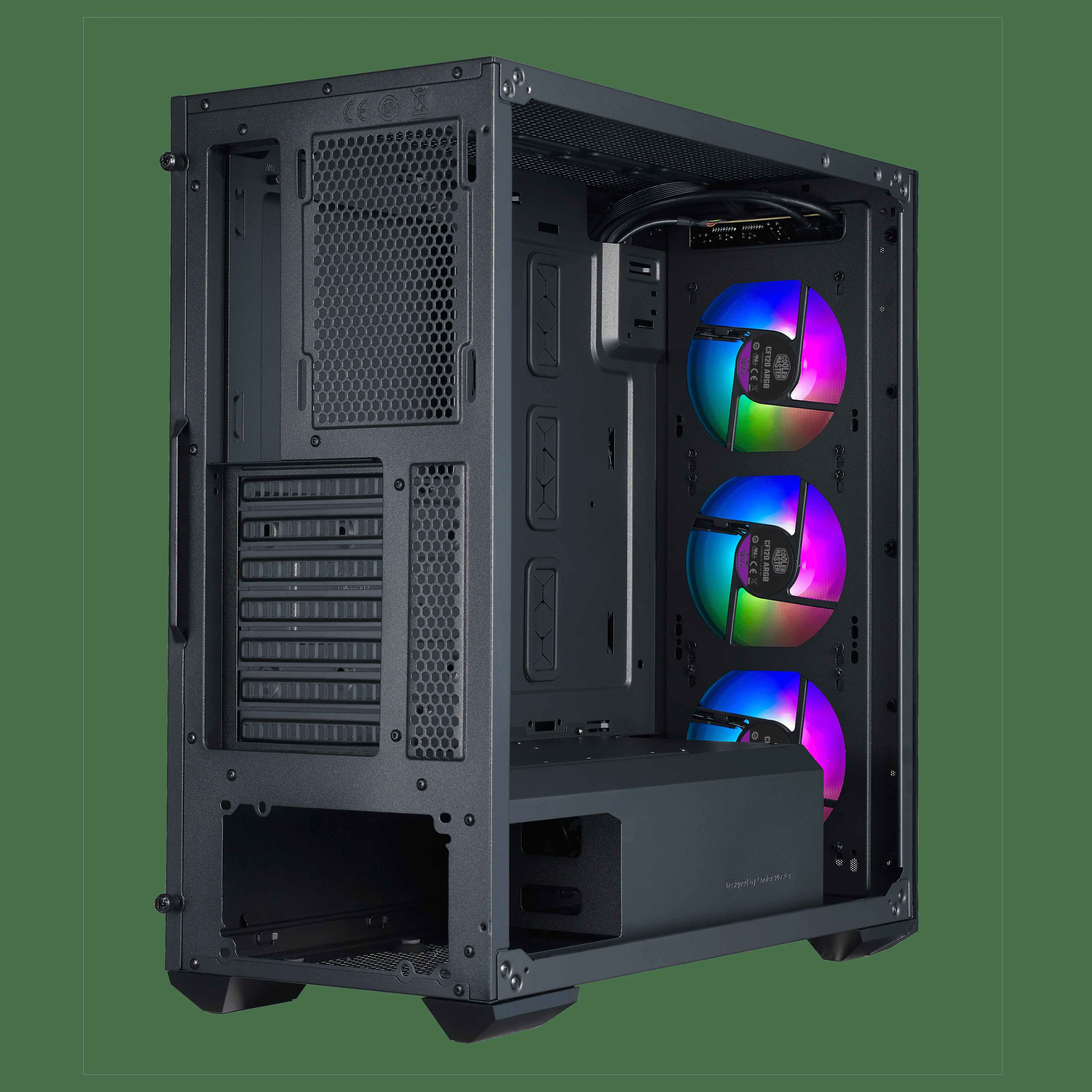 Vỏ Case PC Cooler Master MasterBox TD500 Mesh Black - ATX - Đen - NEW