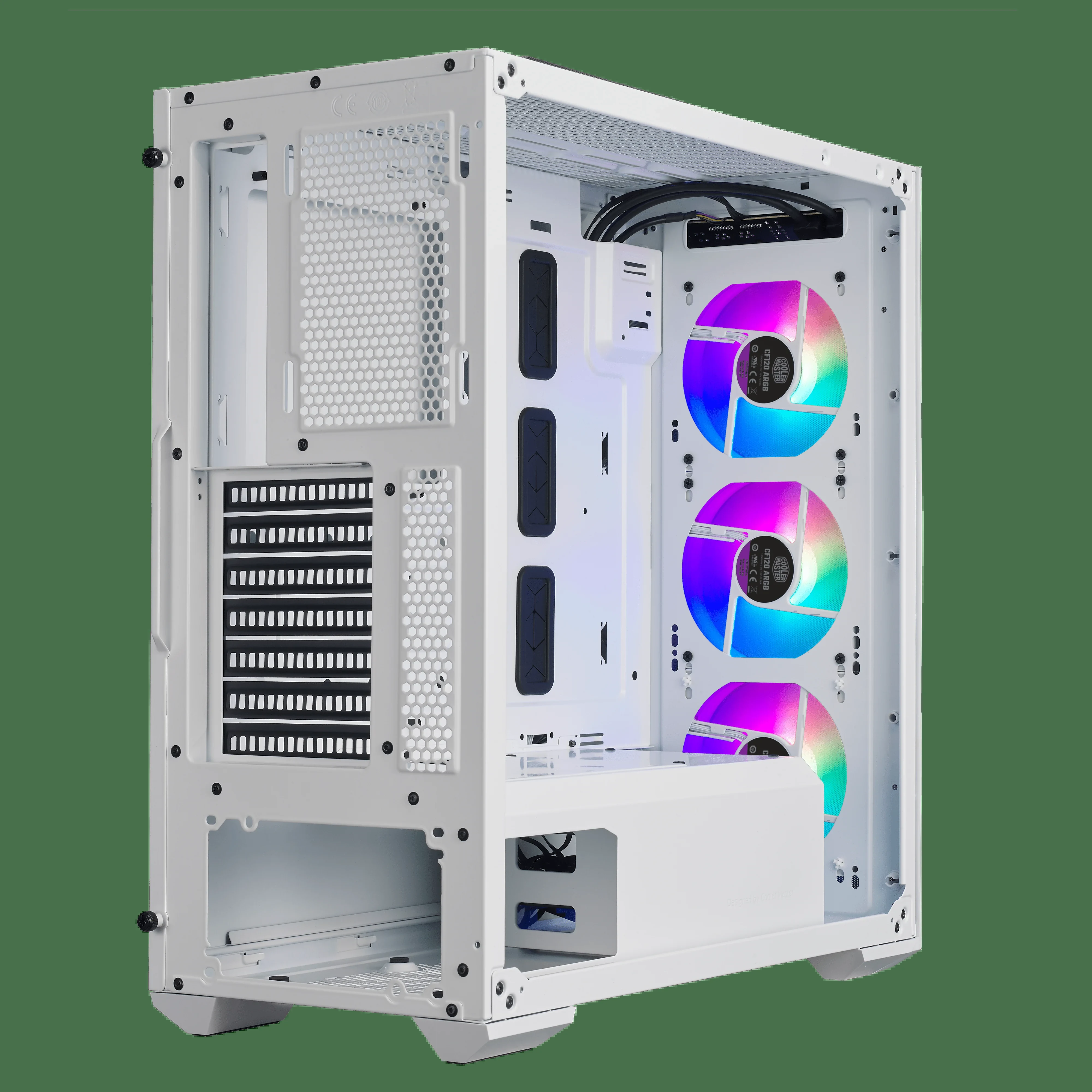 Vỏ Case PC Cooler Master MasterBox TD500 White - ATX - Trắng - NEW