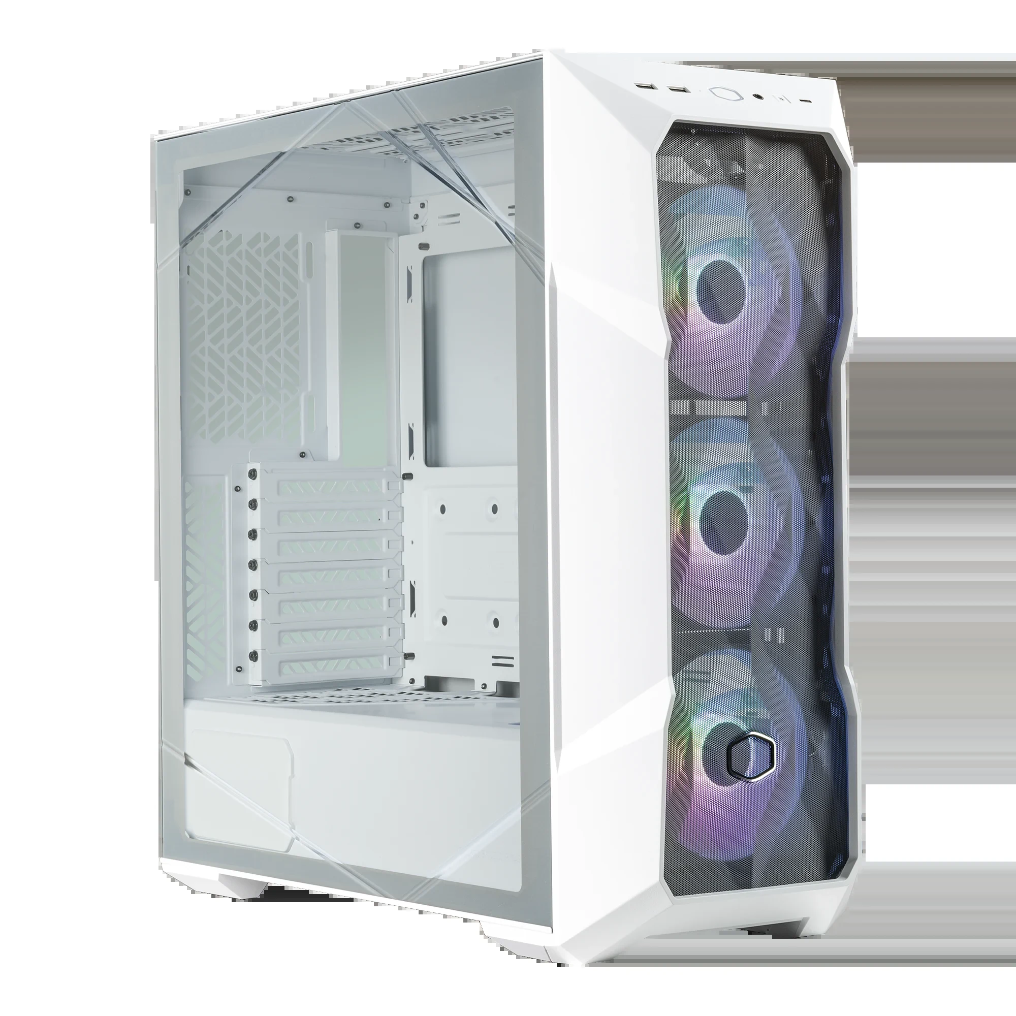 Vỏ Case PC Cooler Master MasterBox TD500 White - ATX - Trắng - NEW