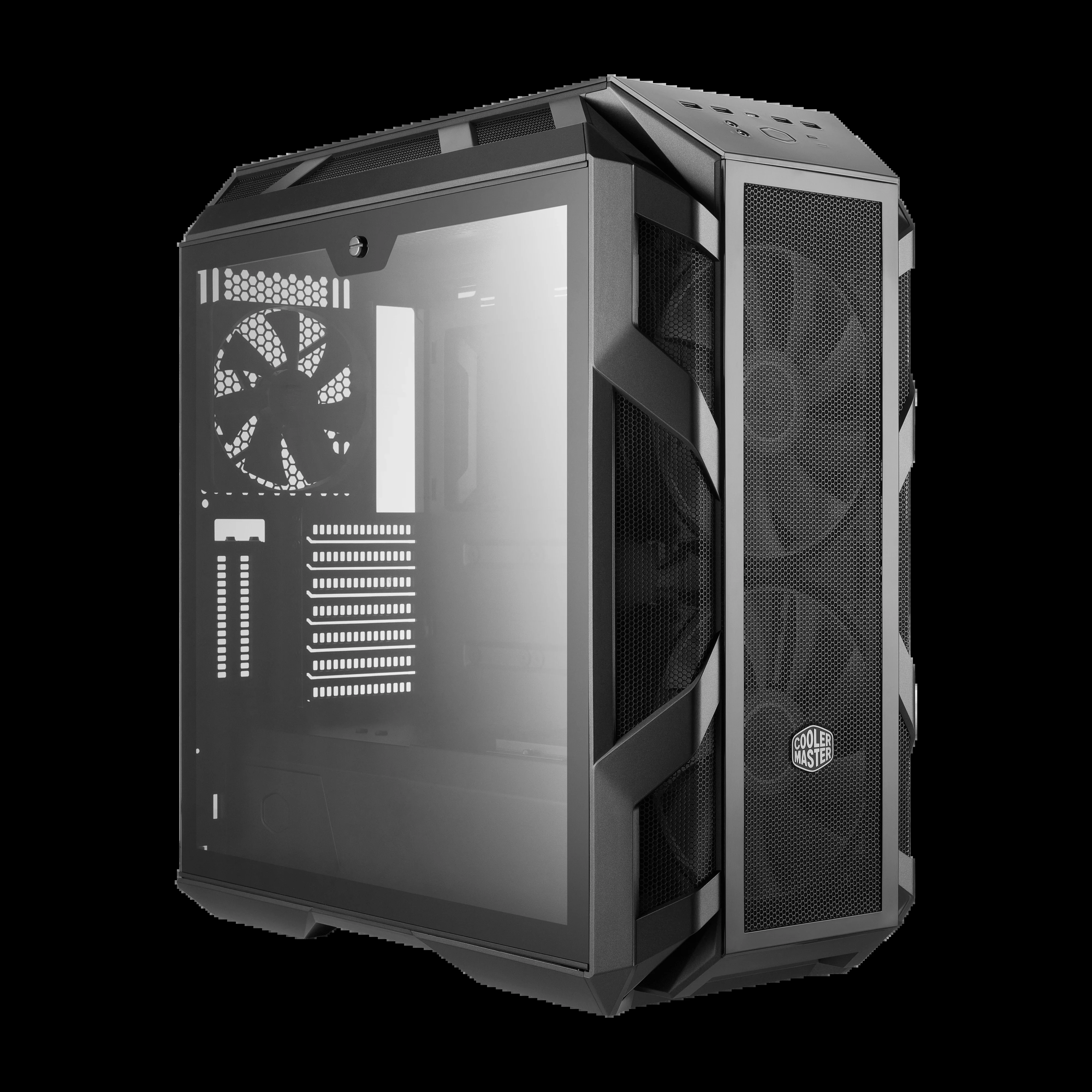 Vỏ Case PC Cooler Master MasterCase H500 ARGB Black - ATX - Đen - NEW