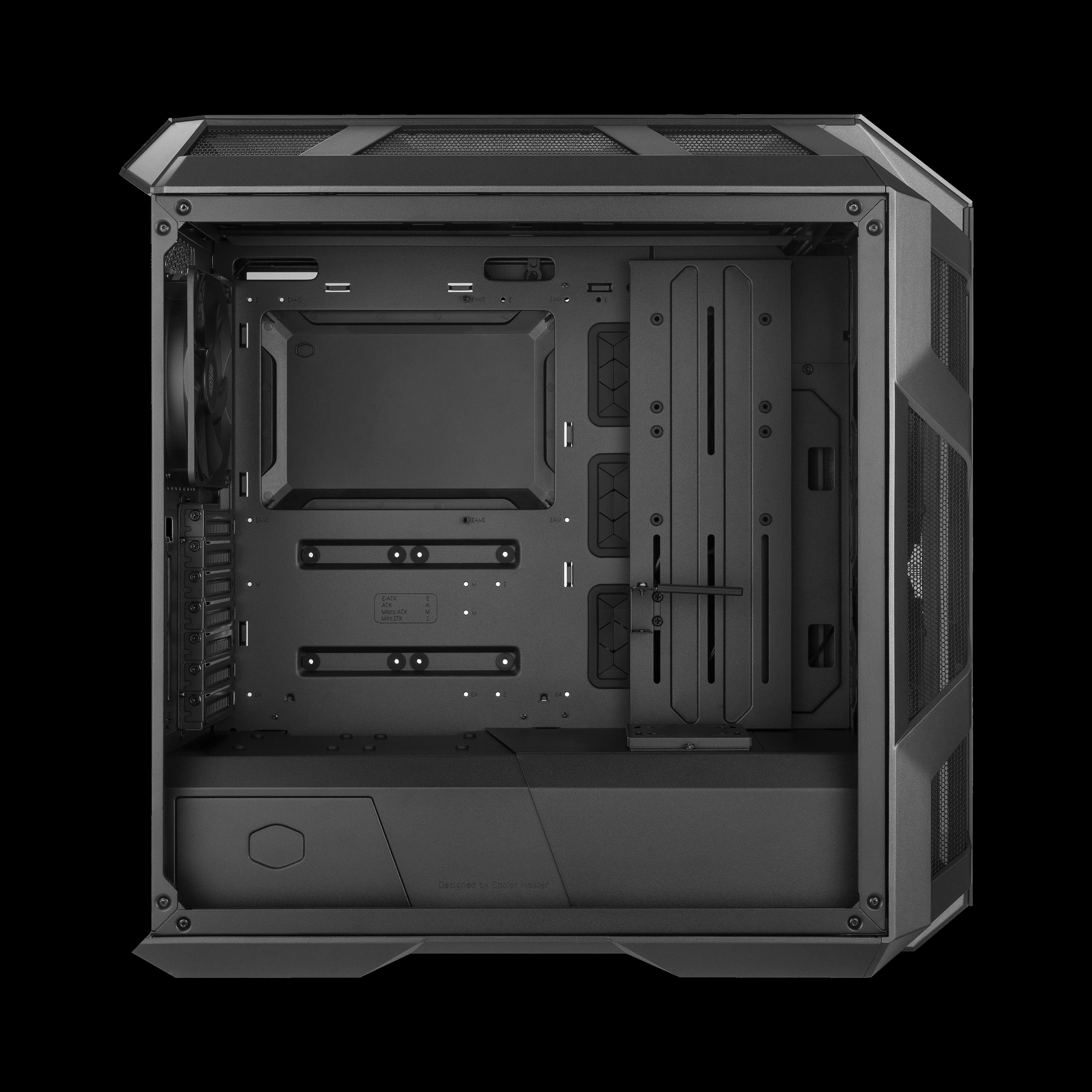 Vỏ Case PC Cooler Master MasterCase H500 Black - ATX - Đen - NEW