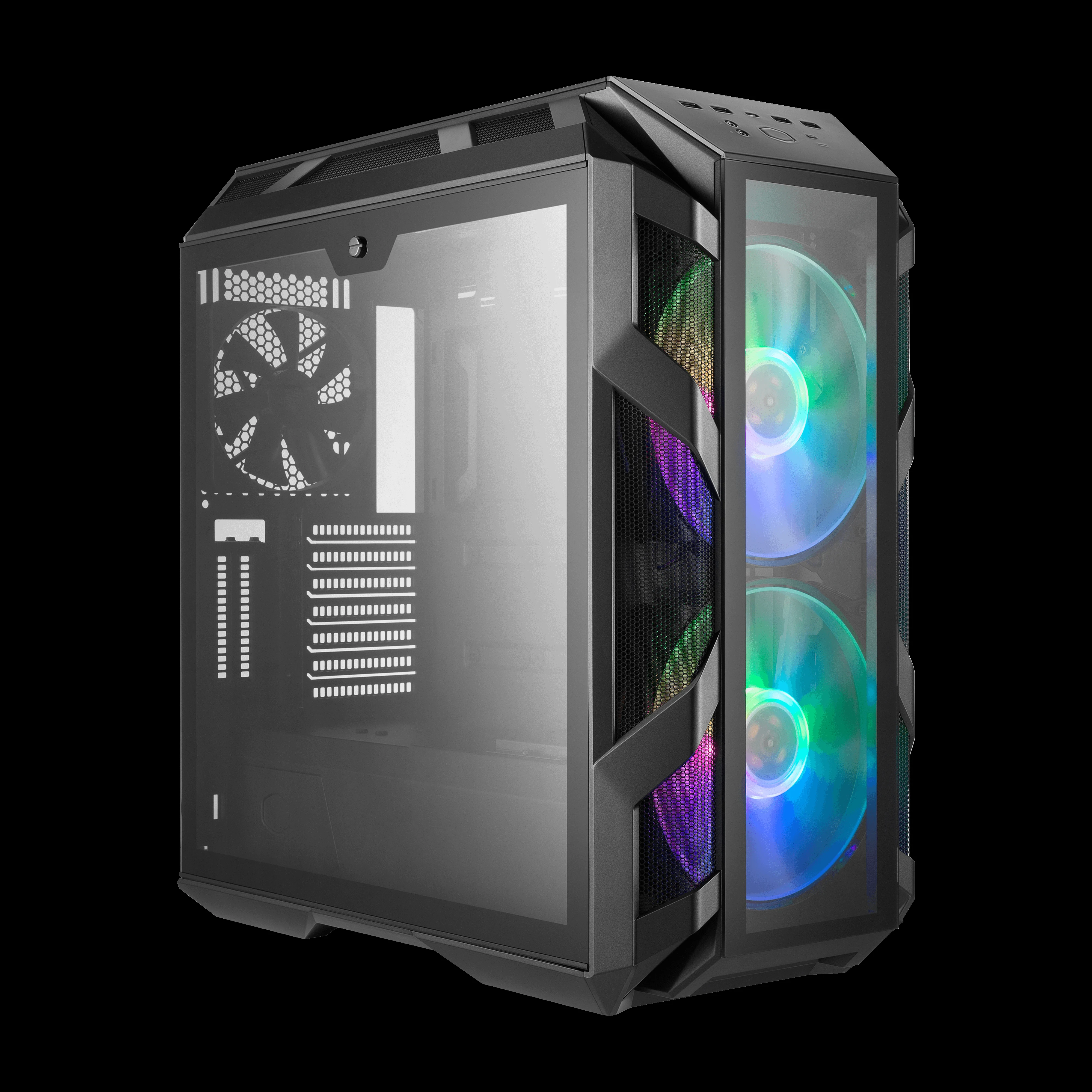 Vỏ Case PC Cooler Master MasterCase H500M Black - E-ATX - Đen - NEW