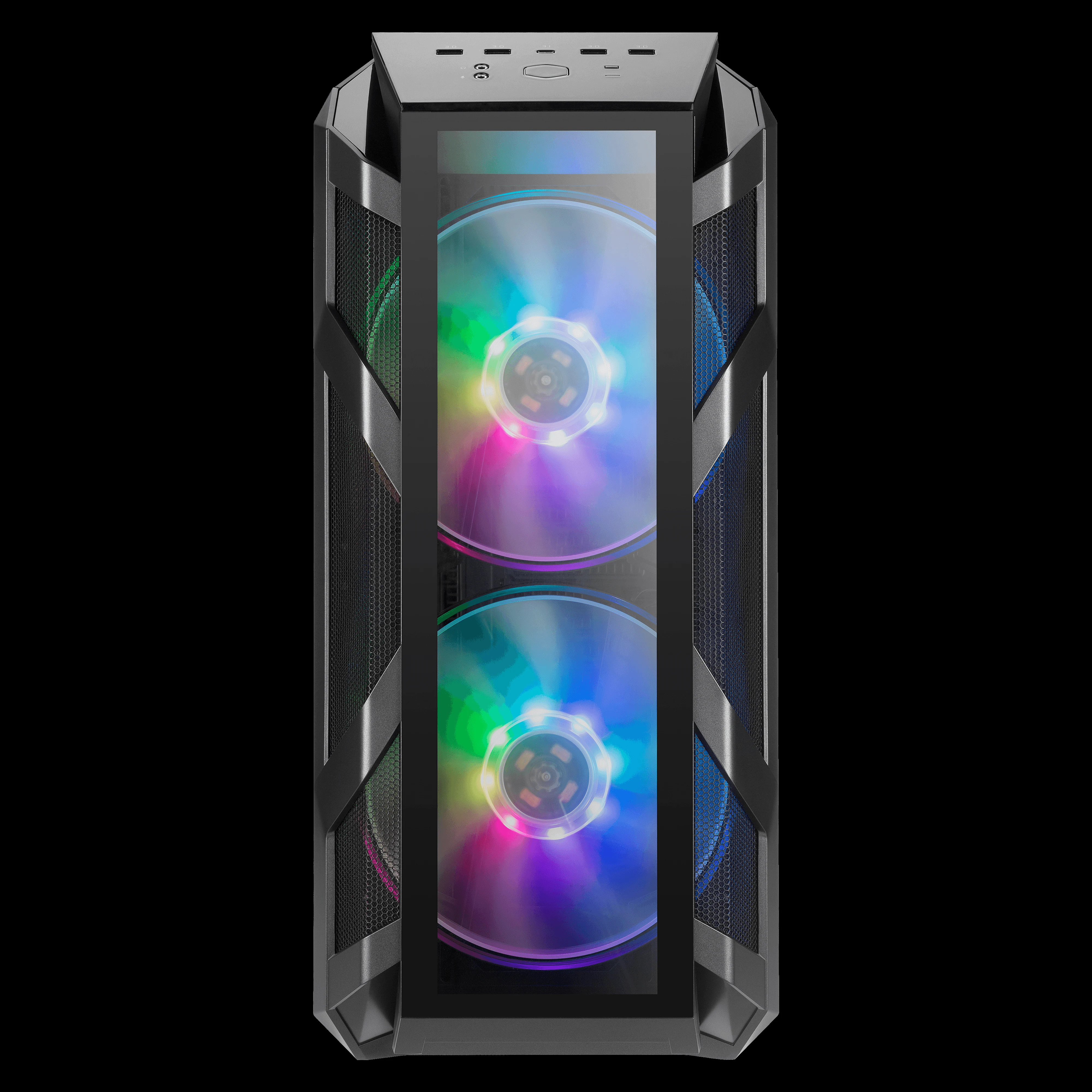 Vỏ Case PC Cooler Master MasterCase H500M Black - E-ATX - Đen - NEW